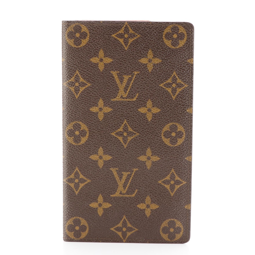 Louis Vuitton Long Wallet in Monogram Canvas