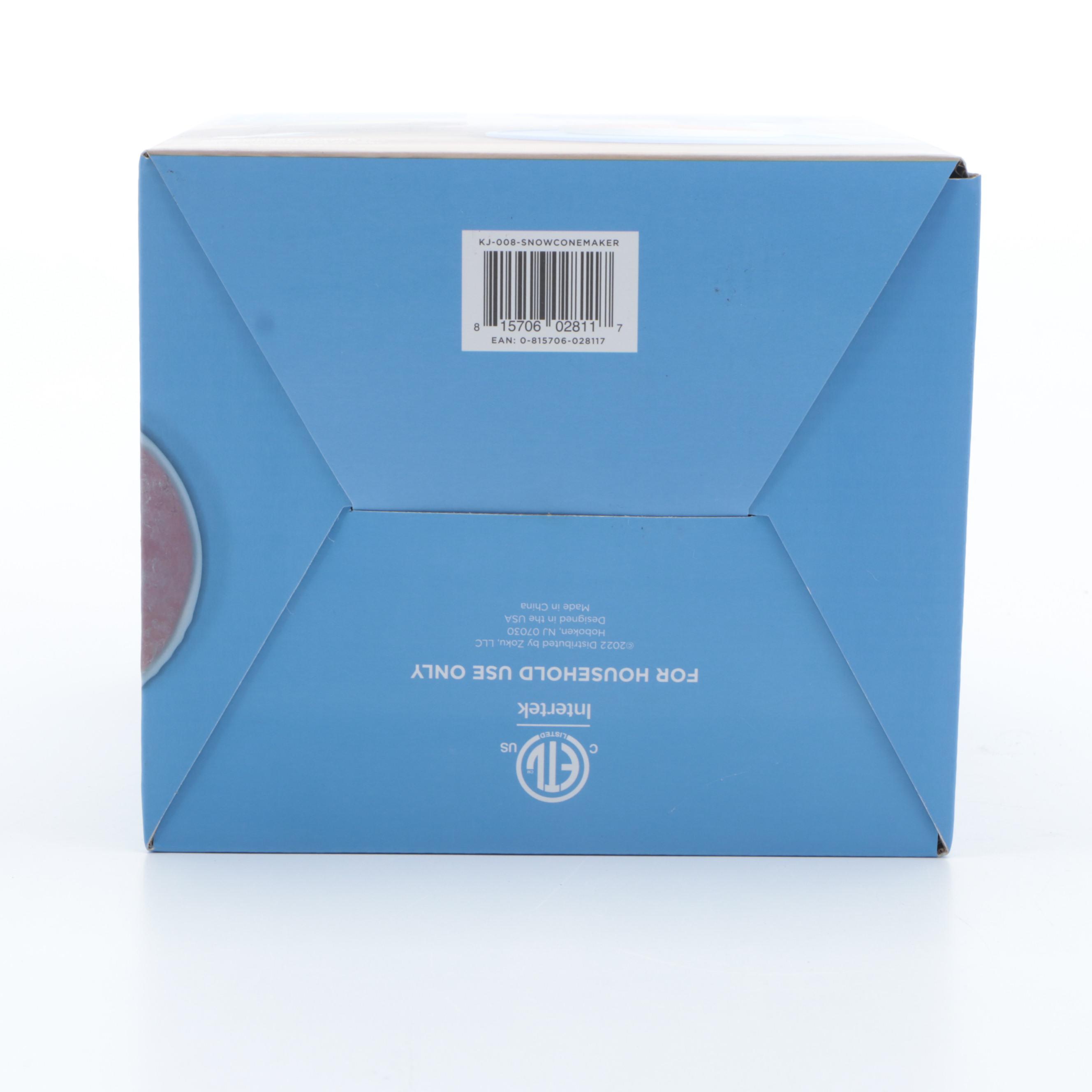 Koji Snow Cone Maker EBTH