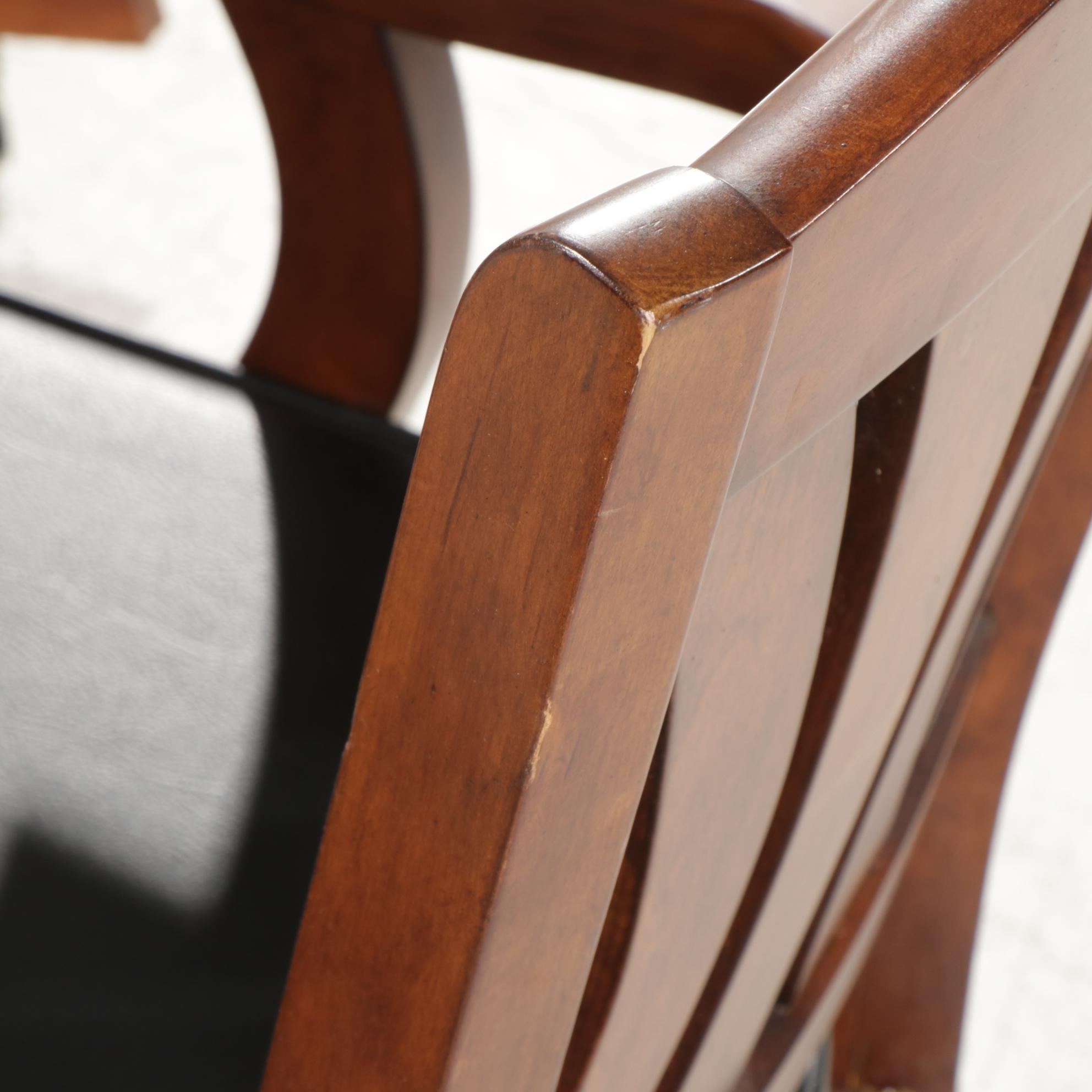 American Heritage Convertible Poker Table and Four Adjustable Rolling