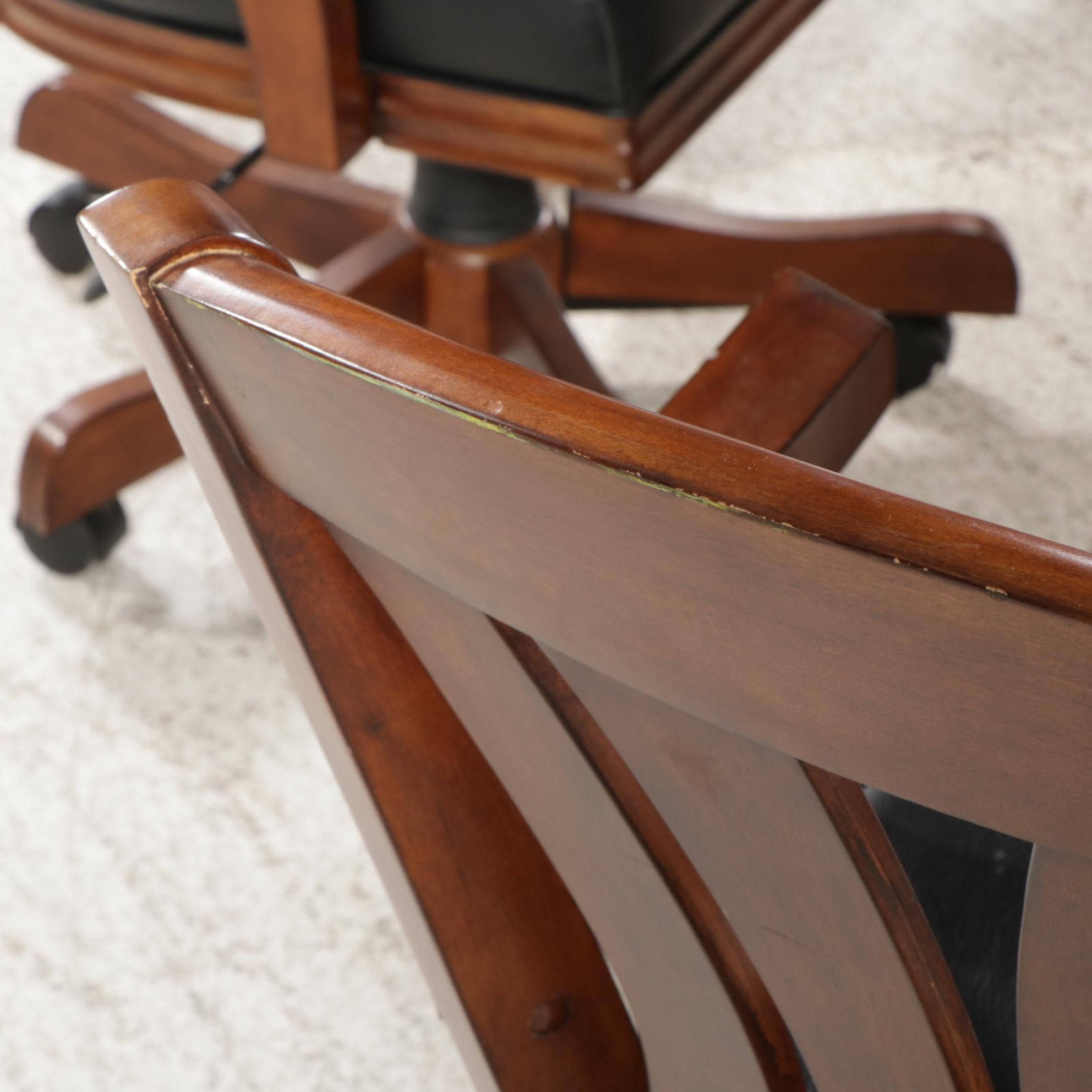 American Heritage Convertible Poker Table and Four Adjustable Rolling