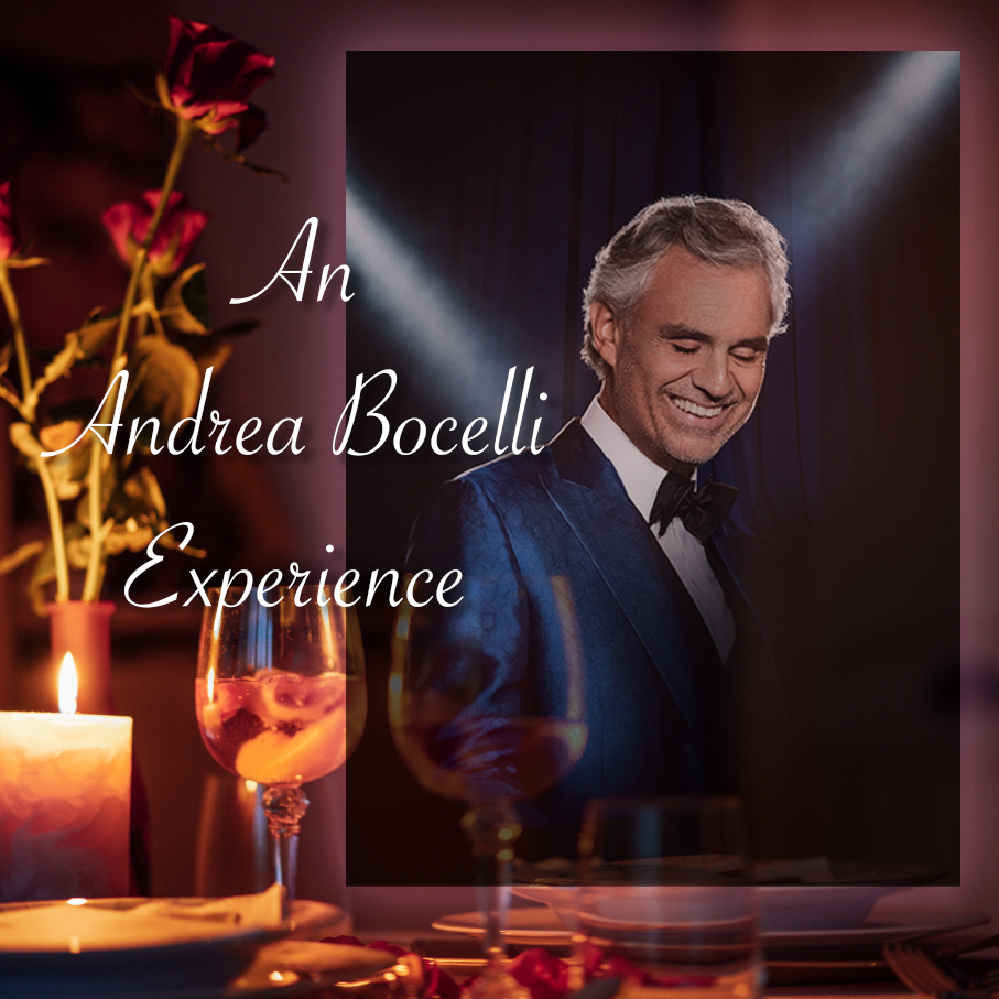 Andrea Bocelli VIP Experience: Two Tickets To Valentines Day Show With ...