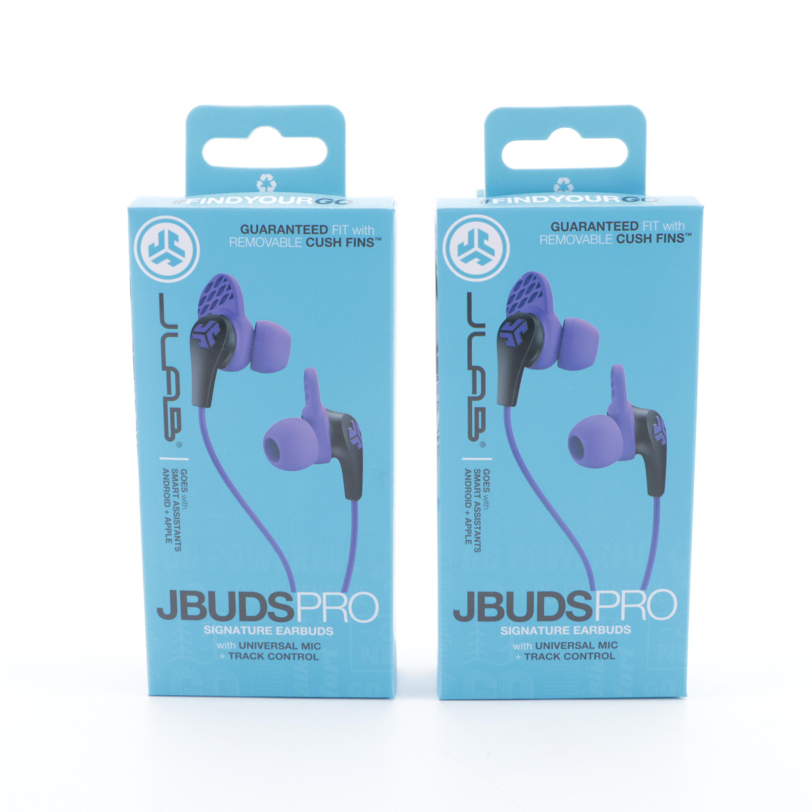 JLab Wired JBuds Pro Earbuds with Universal Mic | EBTH
