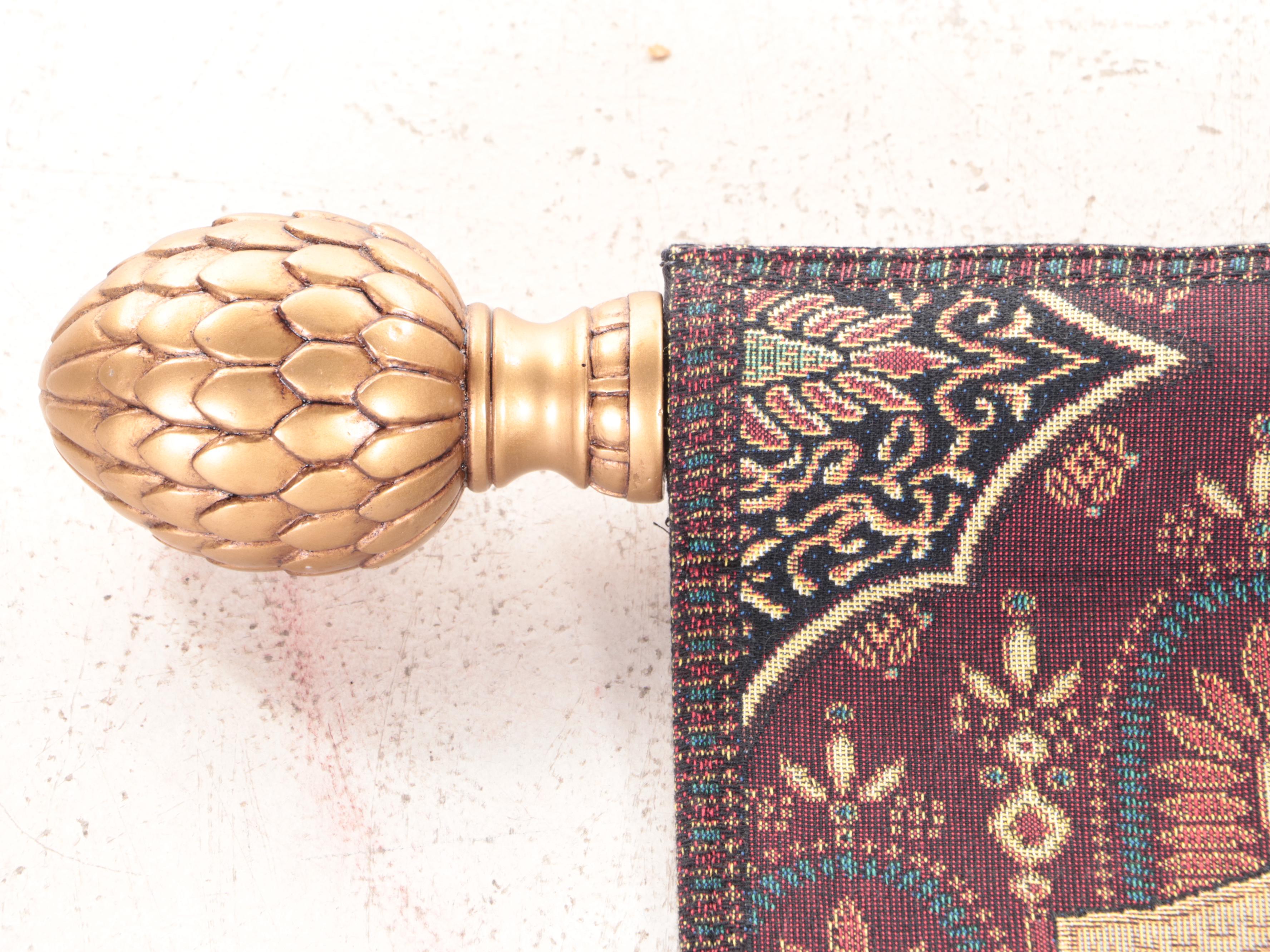 Riddle Home & Gift Machine Woven Tapestry Wall Hanging EBTH