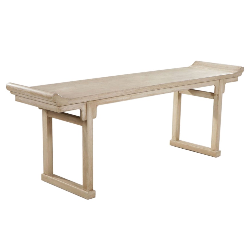 McGuire Chinese Style Large Altar Table, 21st Century
