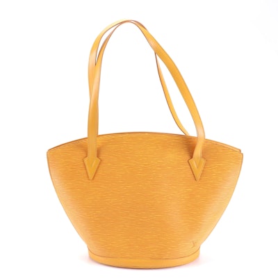 Louis Vuitton Saint Jacques GM Bag in Tassil Yellow Epi Leather