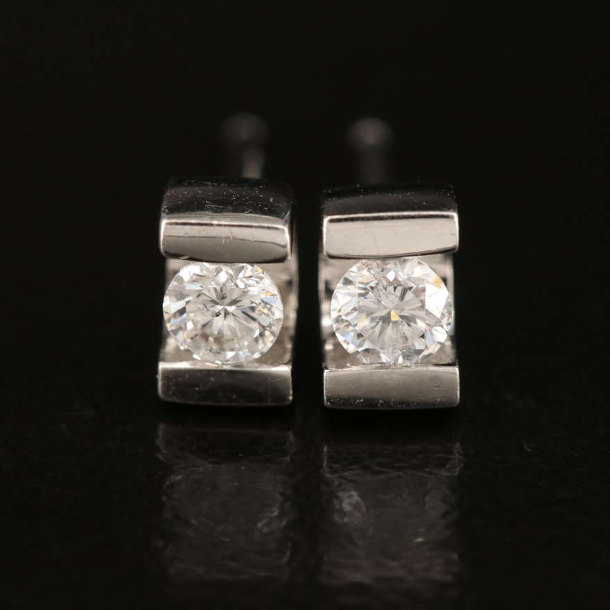 14K 0.20 CTW Diamond Stud Earrings