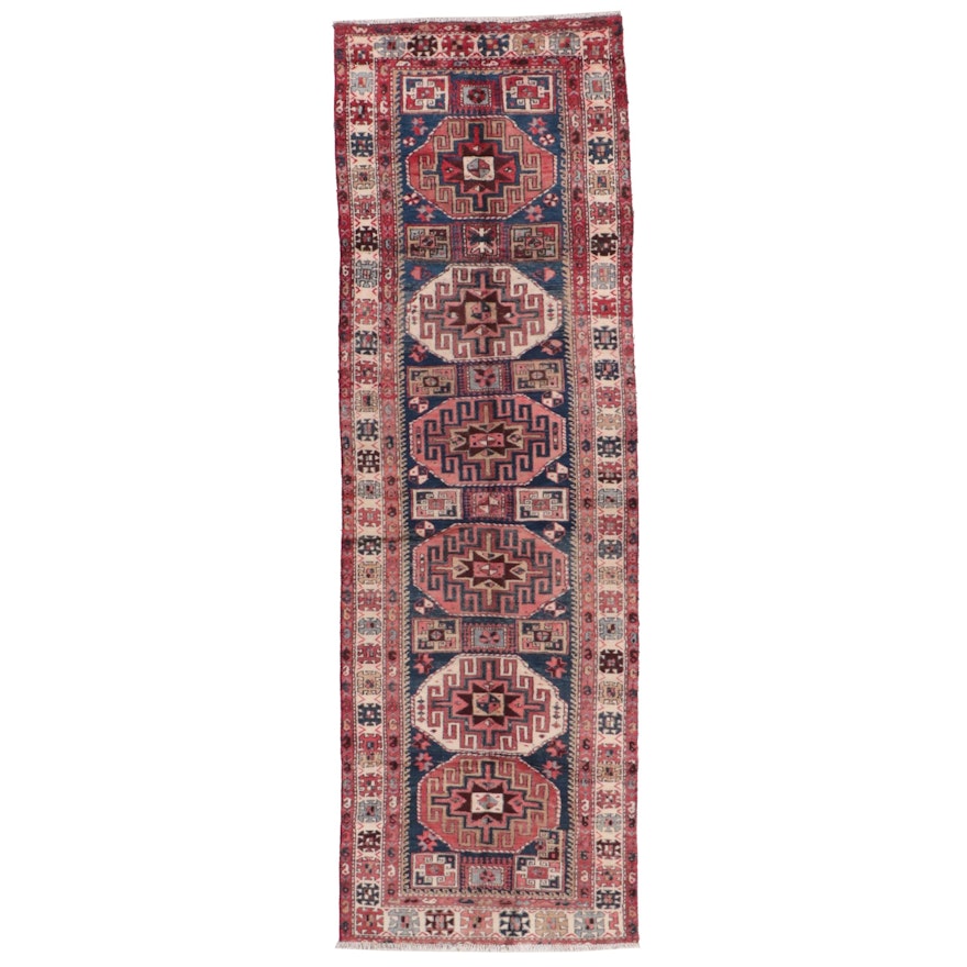 3'4 x 10'5 Hand-Knotted Persian Qashqai Long Rug