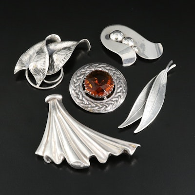 Beau Sterling Featured in Sterling Brooch Collection