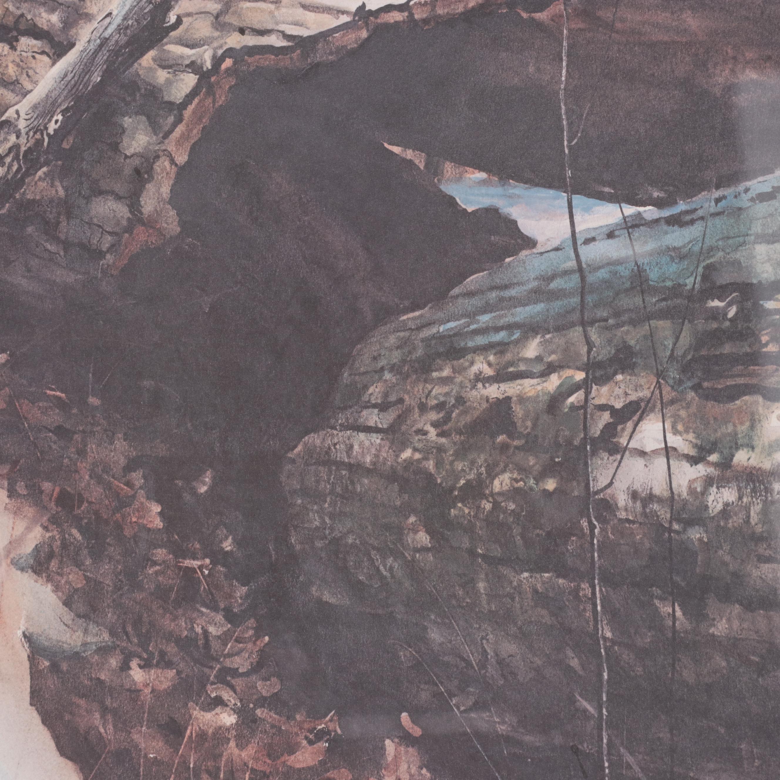 Gerhard Miller Landscape Offset Lithograph, Late 20th Century EBTH