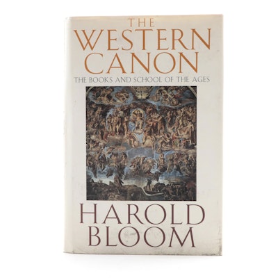 First Edition "The Western Canon" by Harold Bloom, 1994