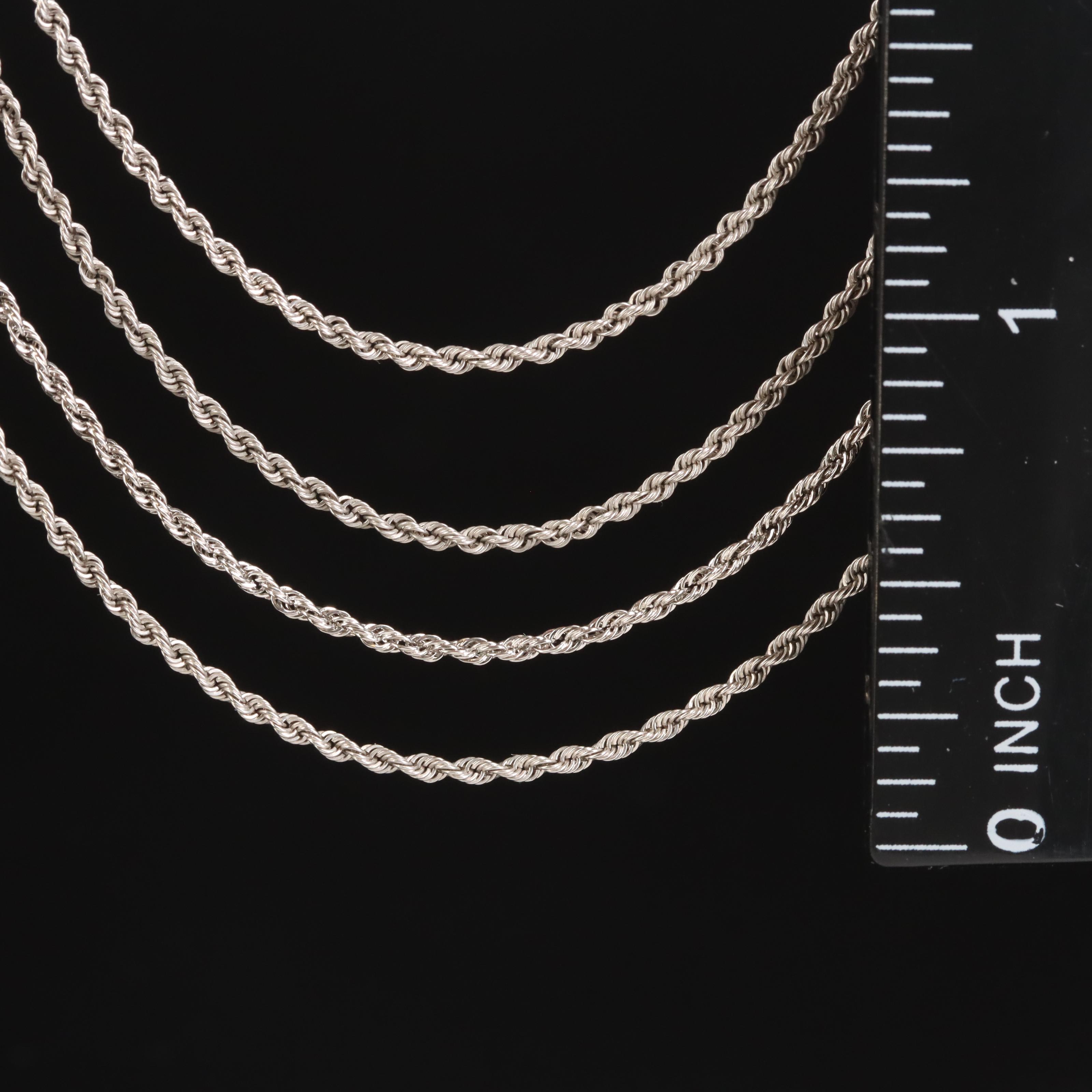 14K Rope Chains EBTH
