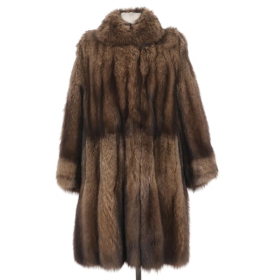 Fisher Sable Fur Coat From Arbeit Furs