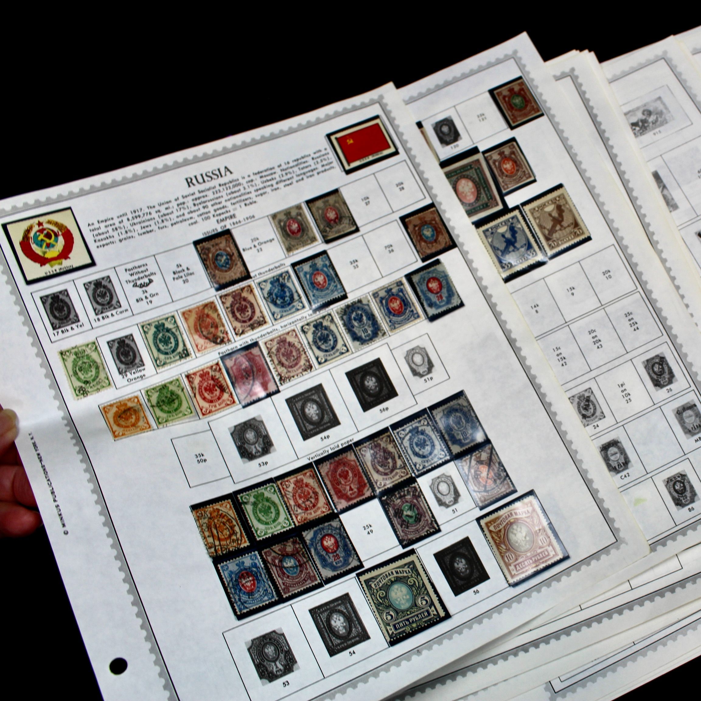 Comprehensive Russia Stamp Collection EBTH