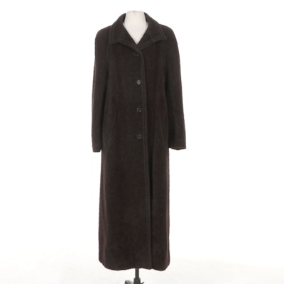 S by Searle Full-Length Alpaca and Wool Blend Coat
