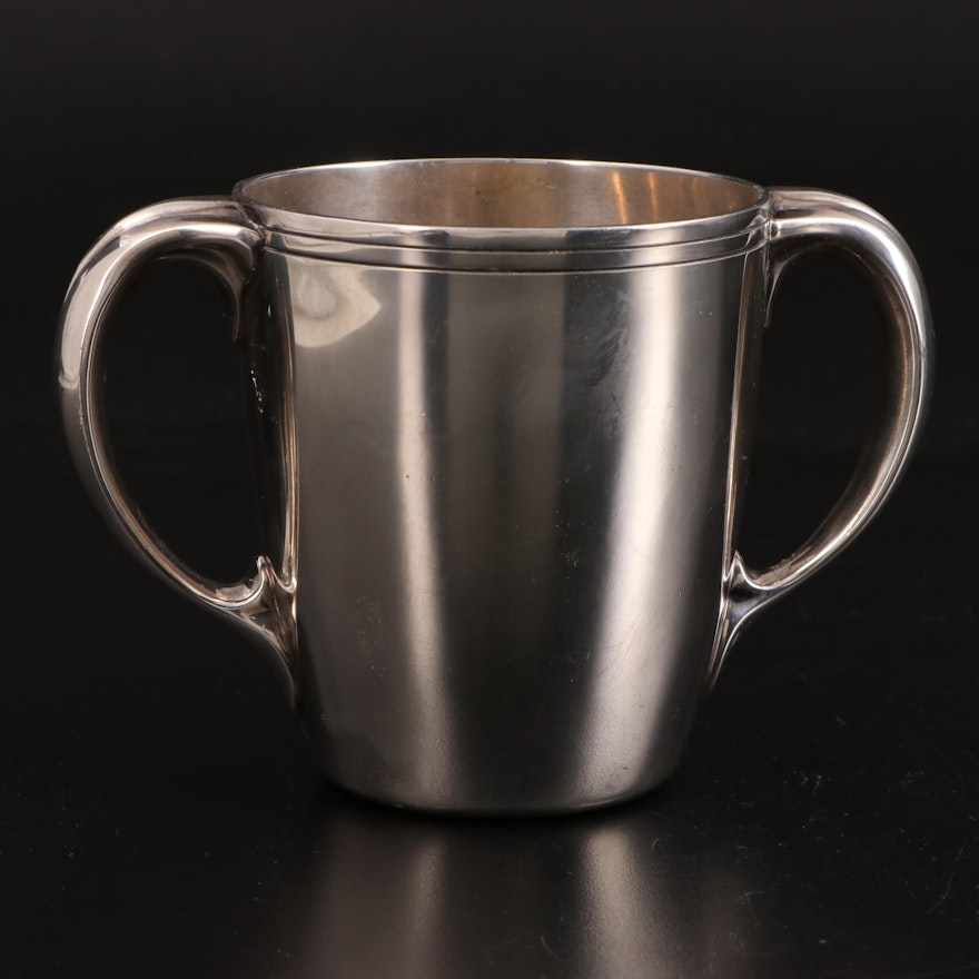 Albert William Feavearyear for Tiffany & Co. Sterling Silver Two Handled Cup