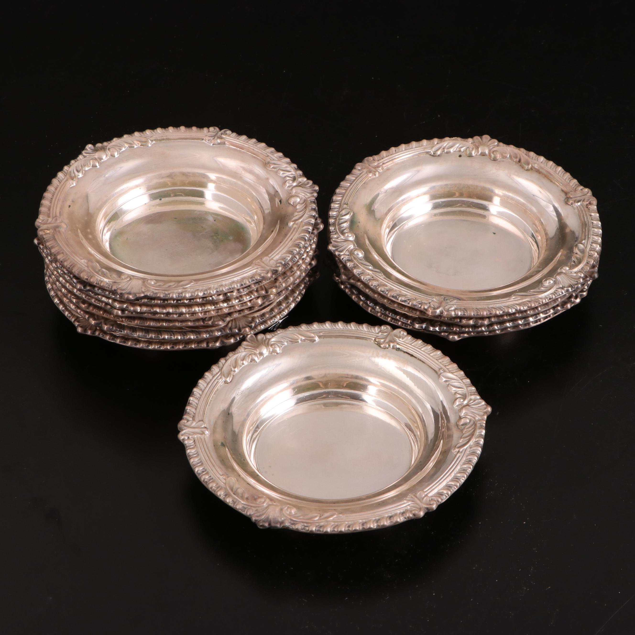 Gorham Silver Plate Tea Service with Assorted Silver Plate Collection