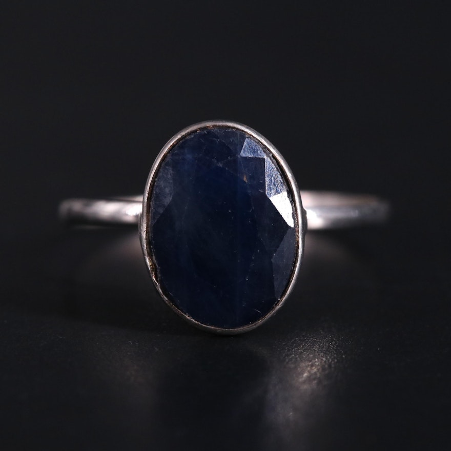 14K Sapphire Ring