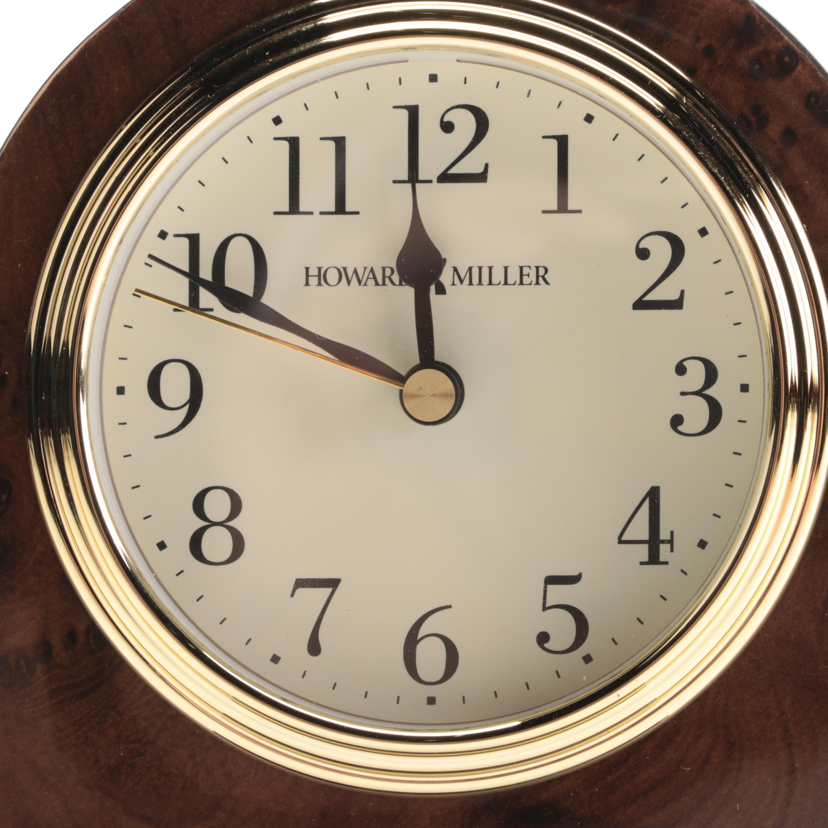 Infinity Instruments Westminster Chime Mantel Clock and Howard Miller