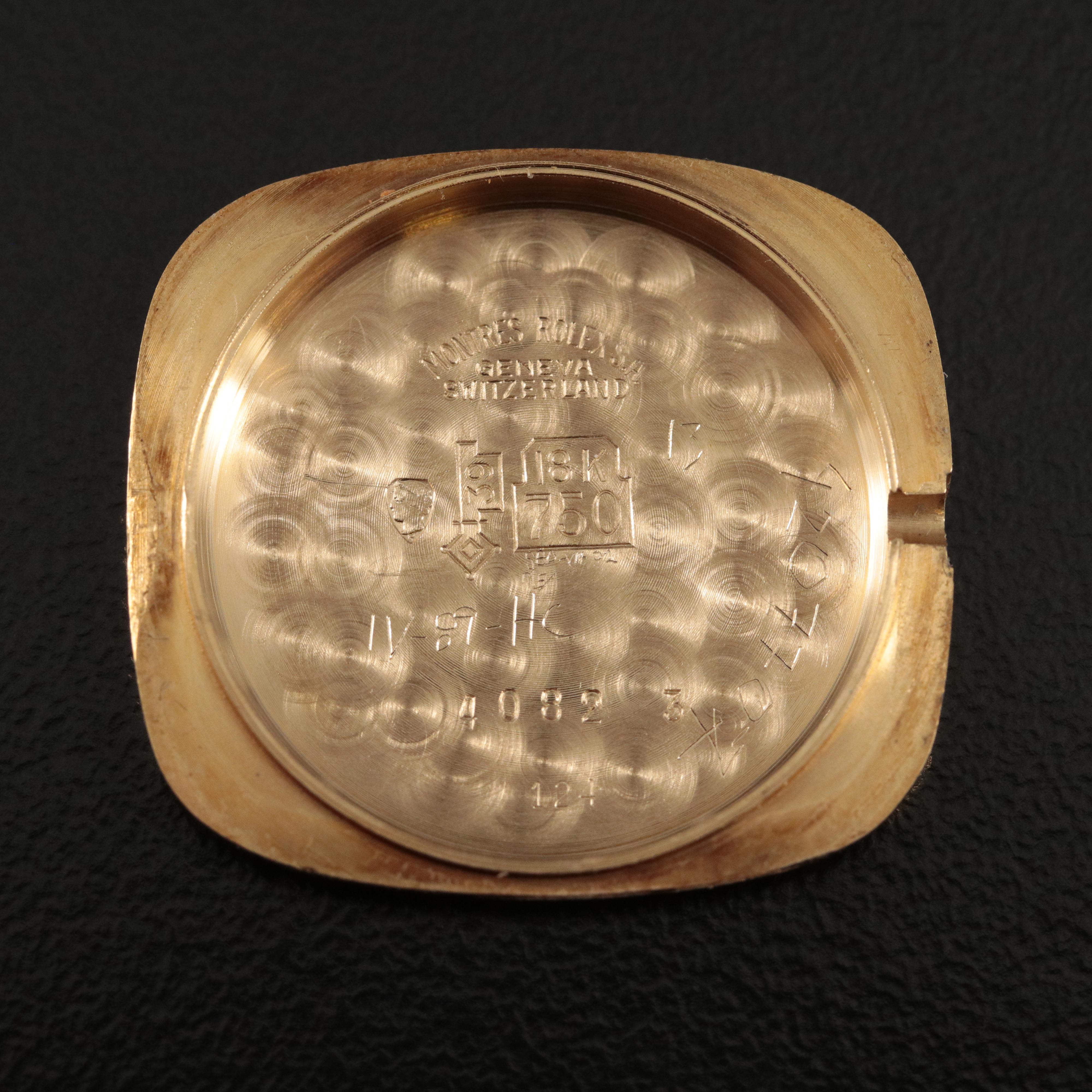 18K Rolex Cellini Blue Gradation Wristwatch | EBTH