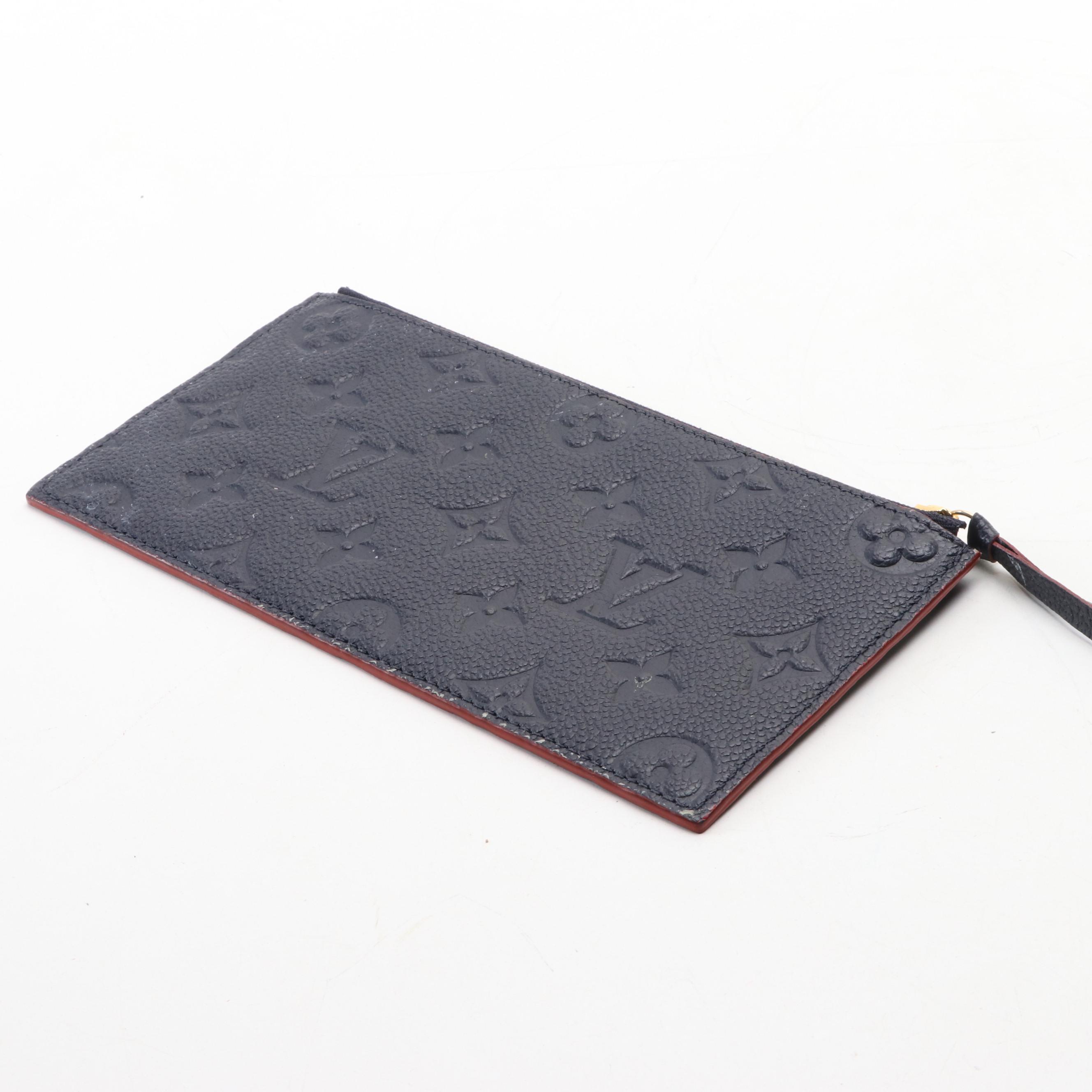 Louis Vuitton Félicie Pochette Zip Insert in Empreinte Leather EBTH