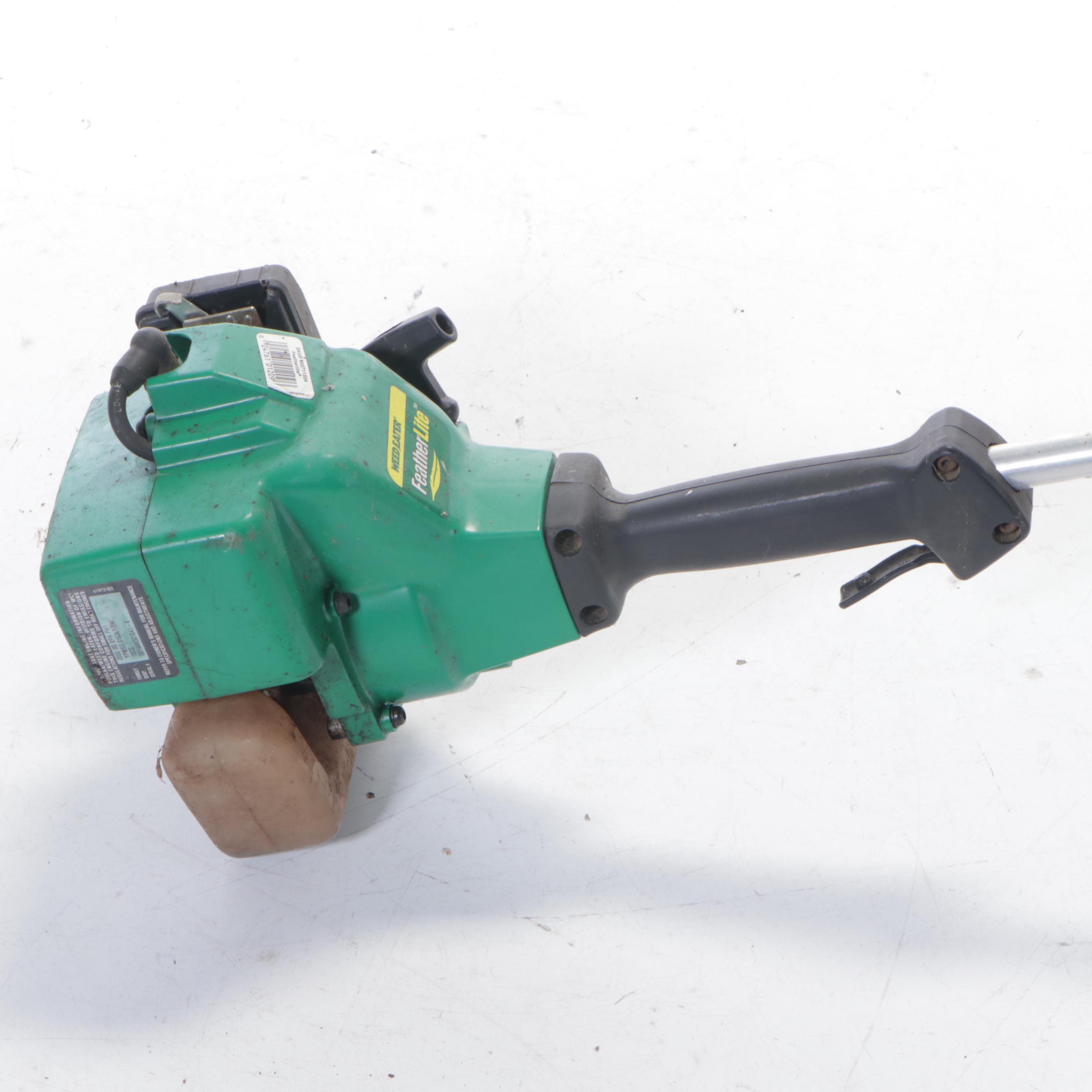 Weed Eater FeatherLite Gas Powered String Trimmer EBTH