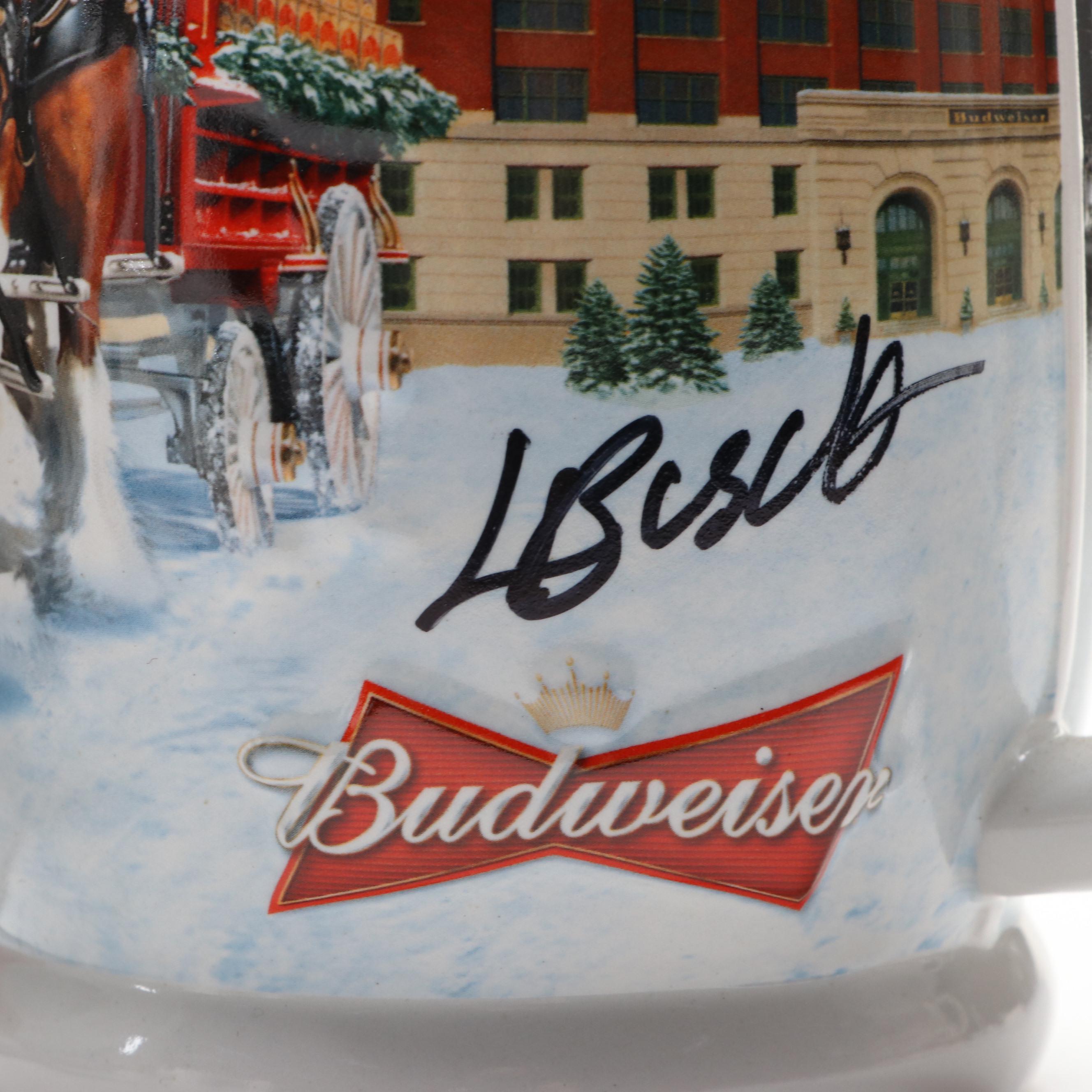 AnheuserBusch "Guiding the Way Home" and More Ceramic Holiday Steins