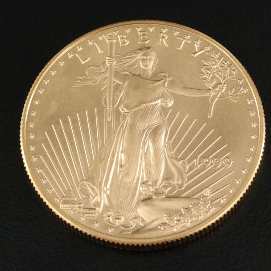 1999 $50 Gold American Eagle