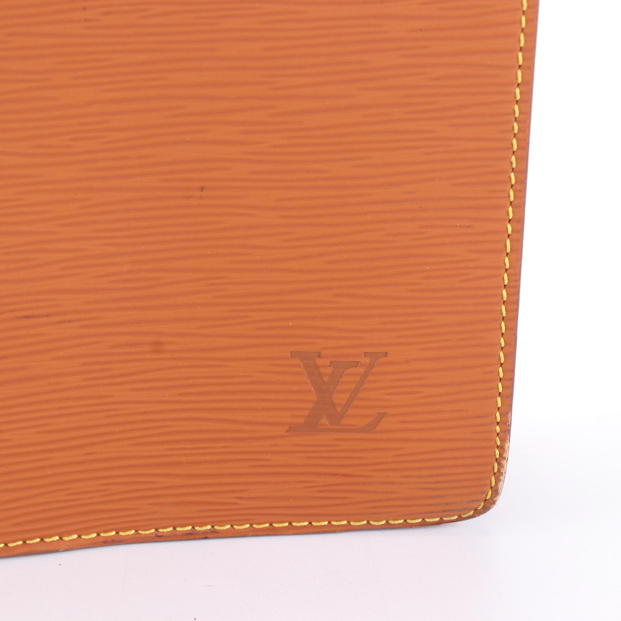 Louis Vuitton Briefcase in Cipango Gold Epi Leather EBTH