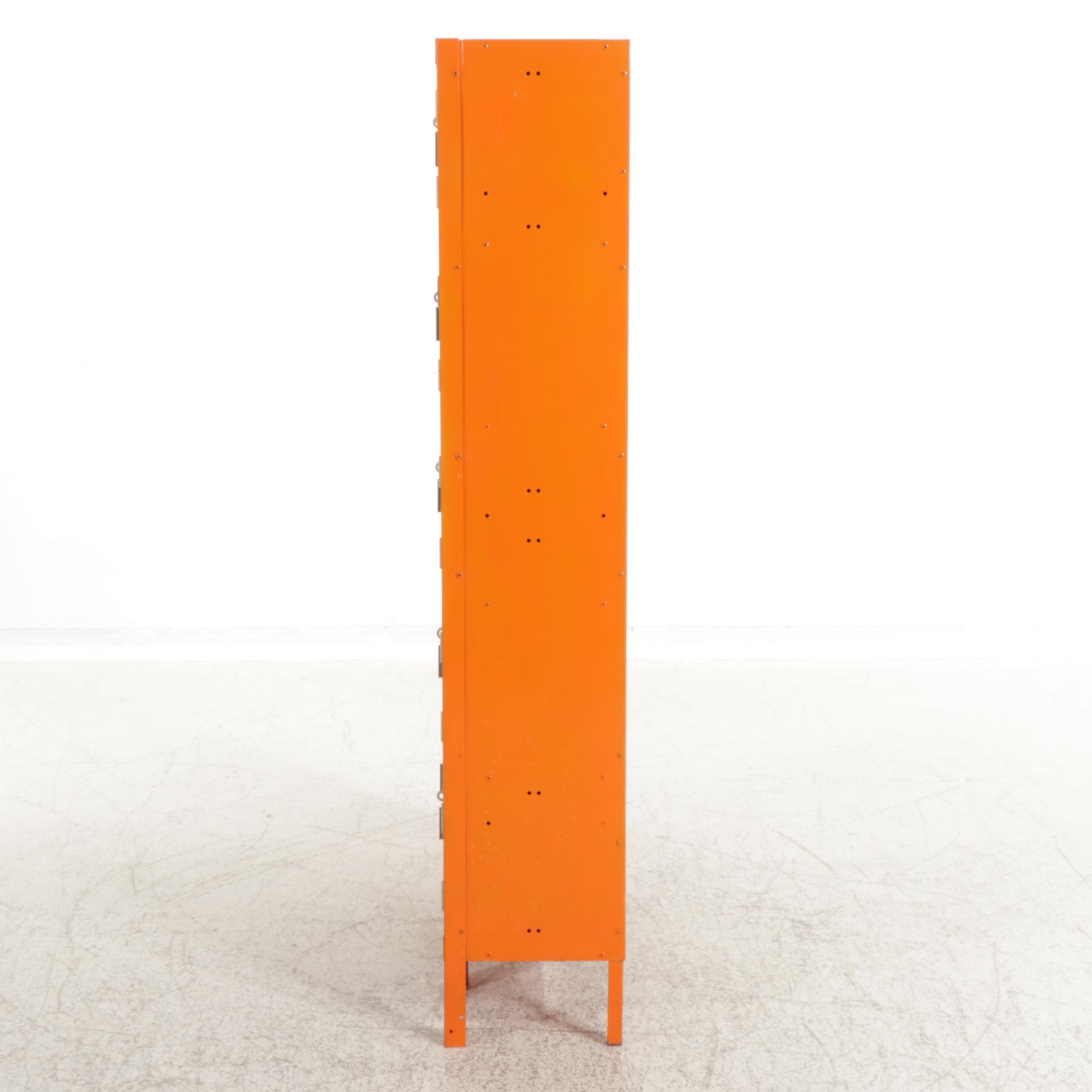 Republic Storage Systems Industrial Style Metal Lockers, Late 20th