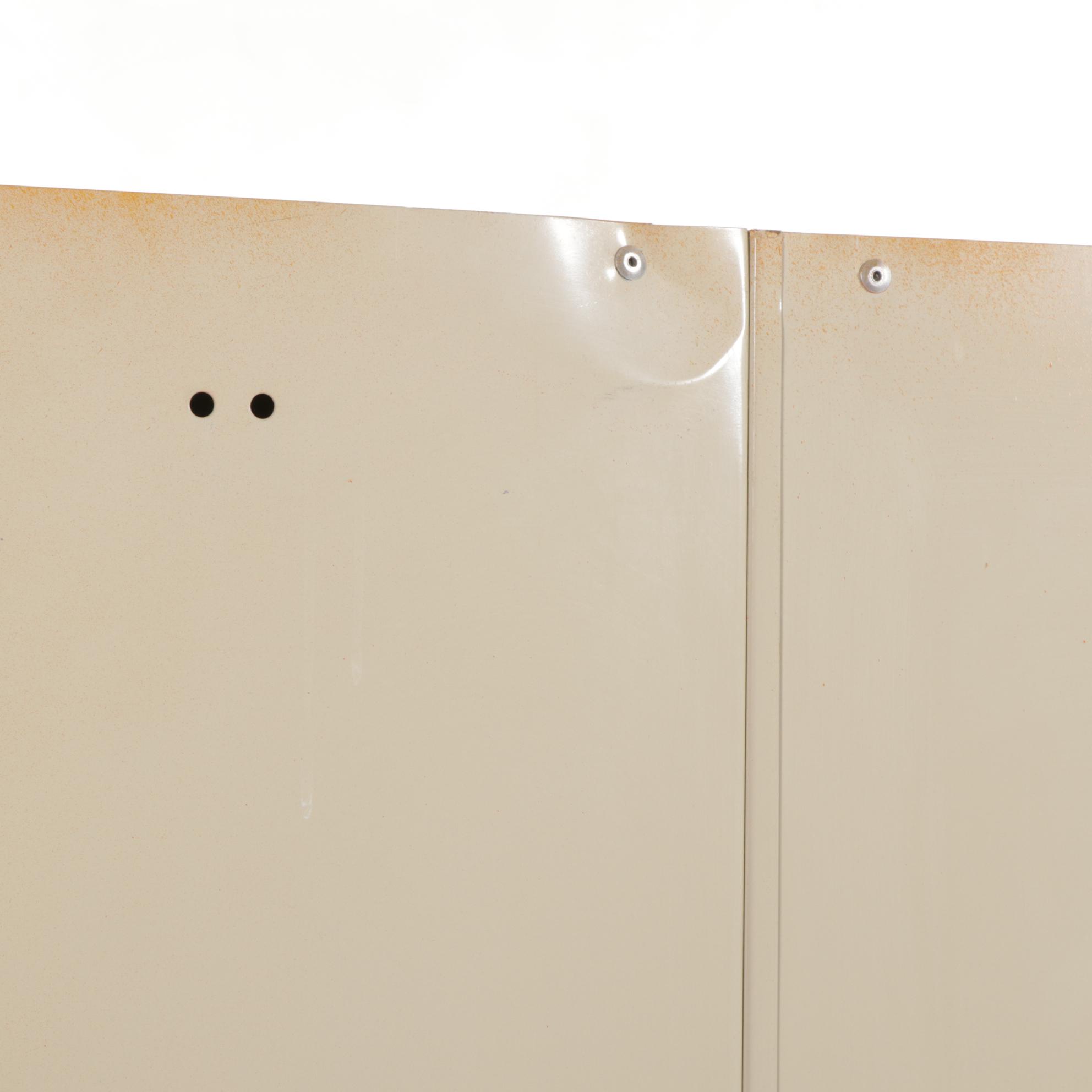 Republic Storage Systems Industrial Style Metal Lockers, Late 20th