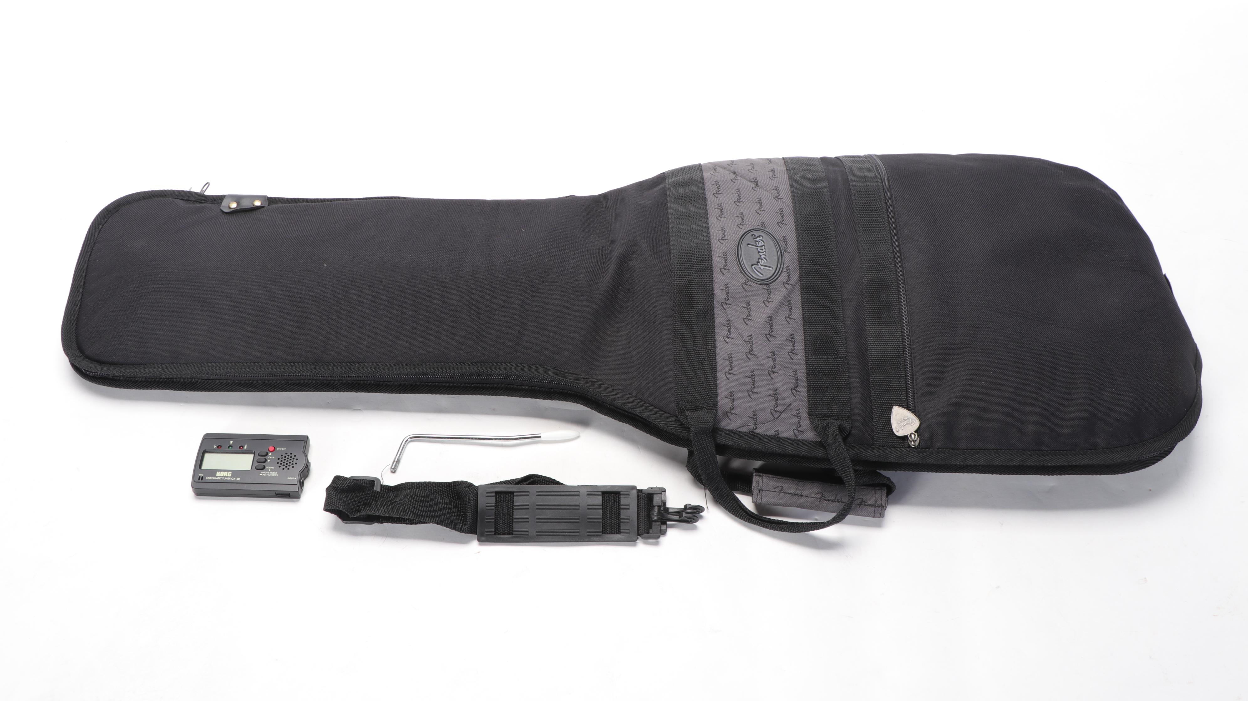 Stagg Electric Guitar with Case and Stand EBTH