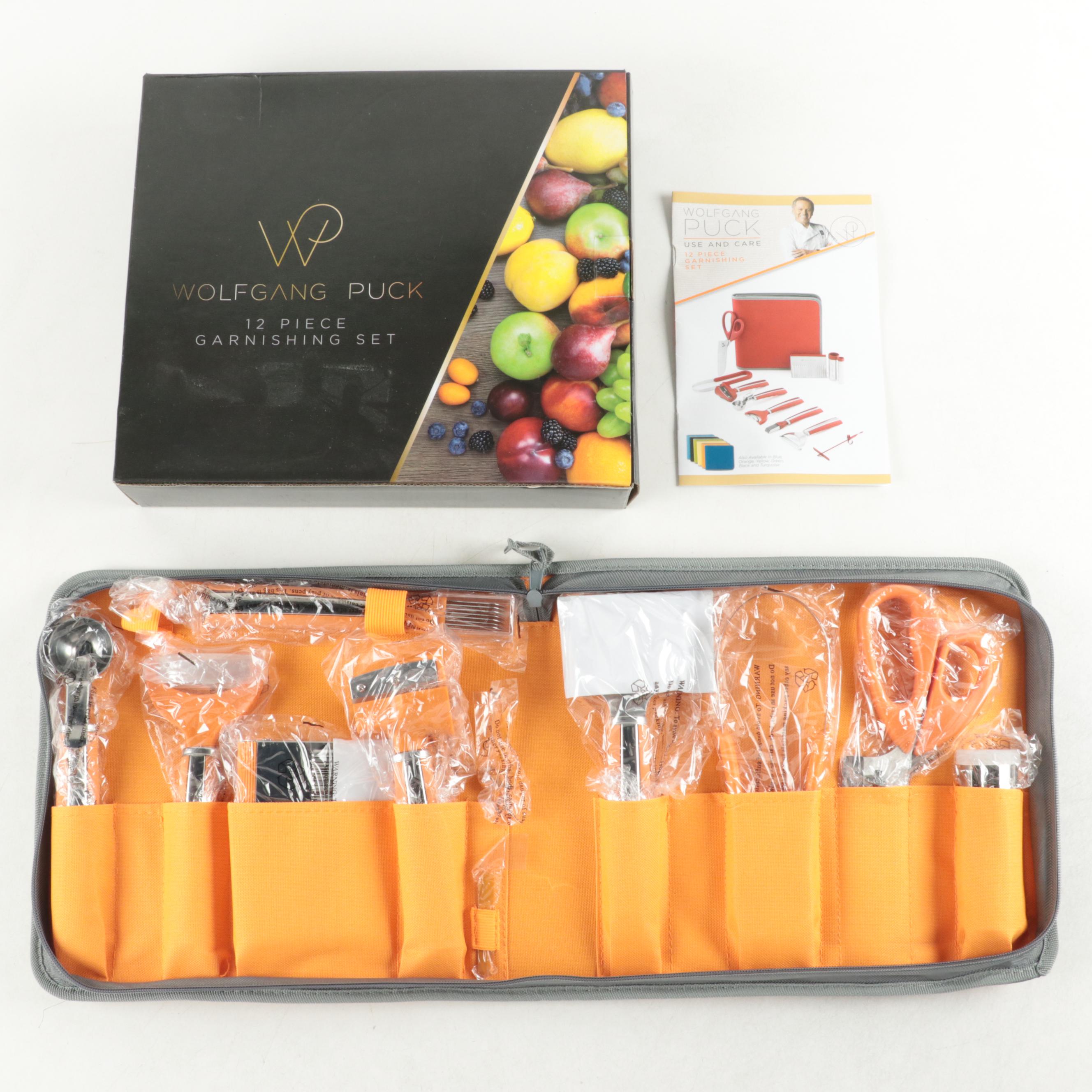 Wolfgang Puck 12 Piece Garnishing Utensil Set EBTH