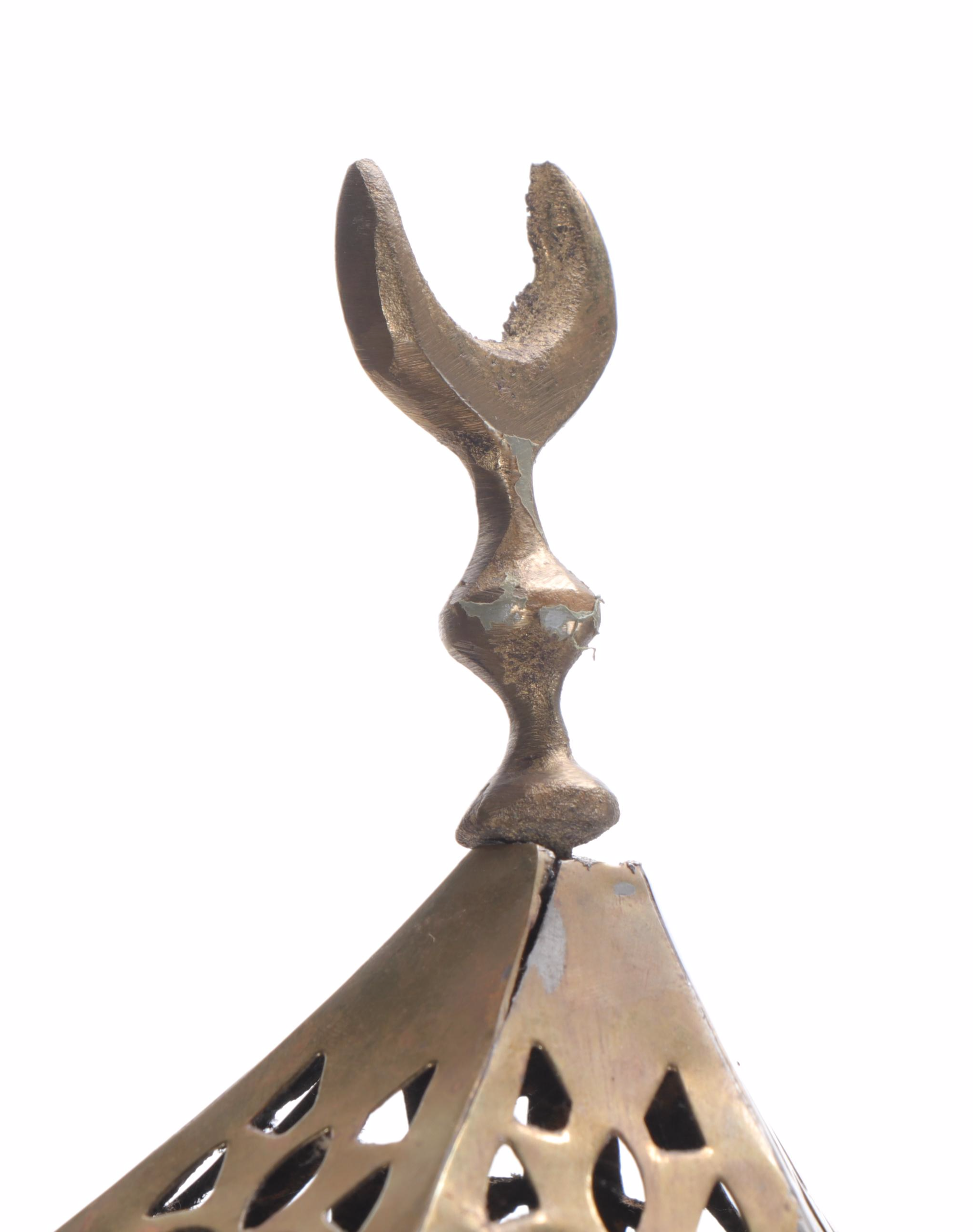 Moroccan Style Pierced Brass Swag Lamps EBTH