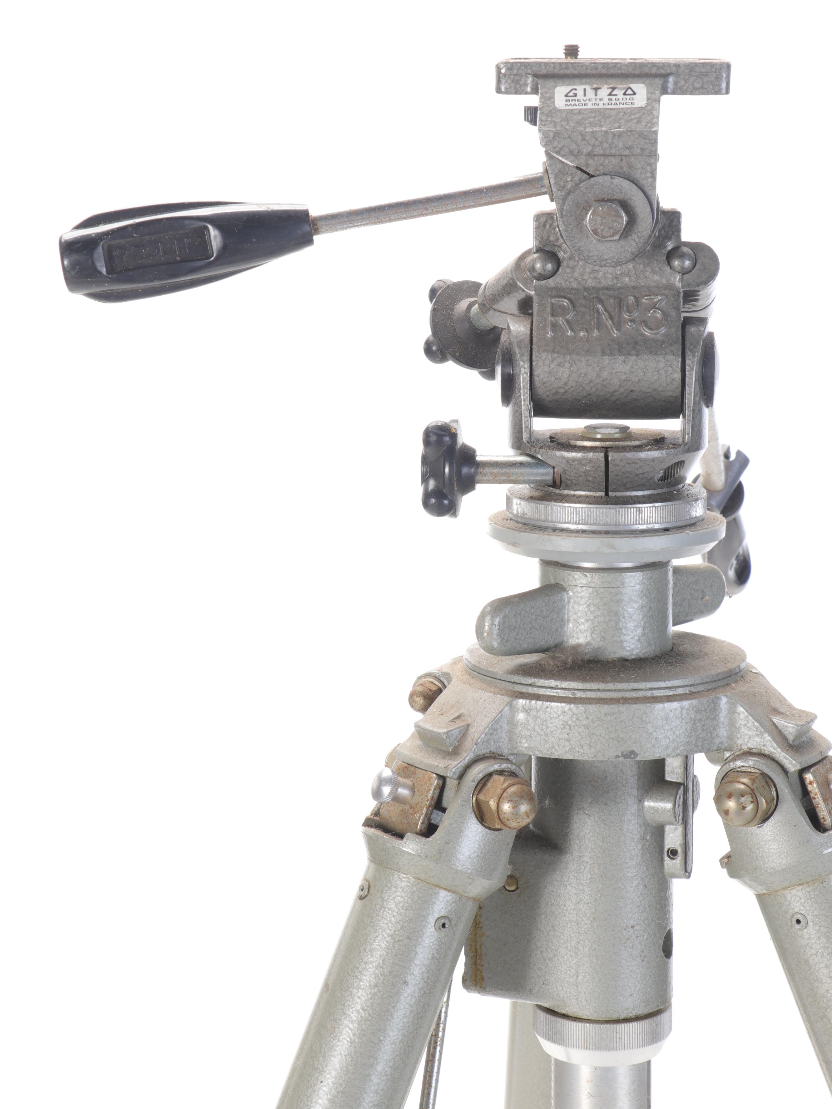 Gitzo Brevete S.G.D.G French Compact Tripod with Leather Gitzo Case EBTH