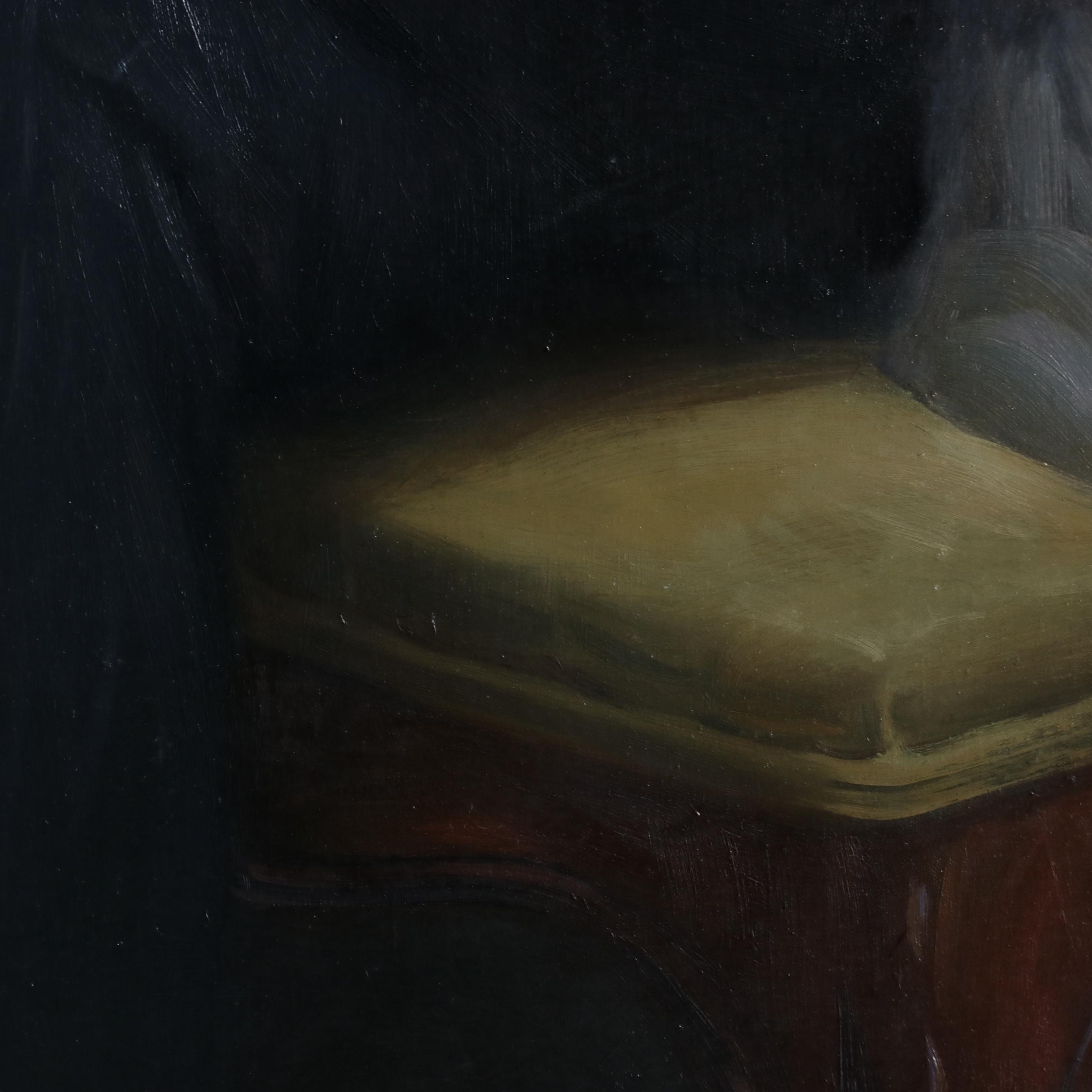 Joseph H. Sulkowski Portrait Oil Painting of Father and Daughter, 1985 ...