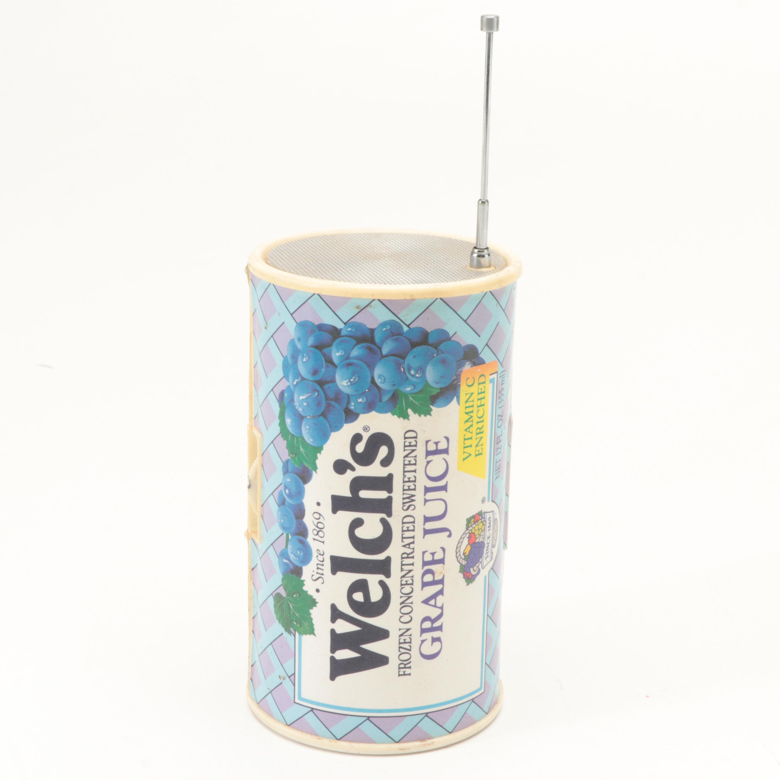 Welch's Grape Juice Can and Golf Cart Radios with Procari Sweat Energy