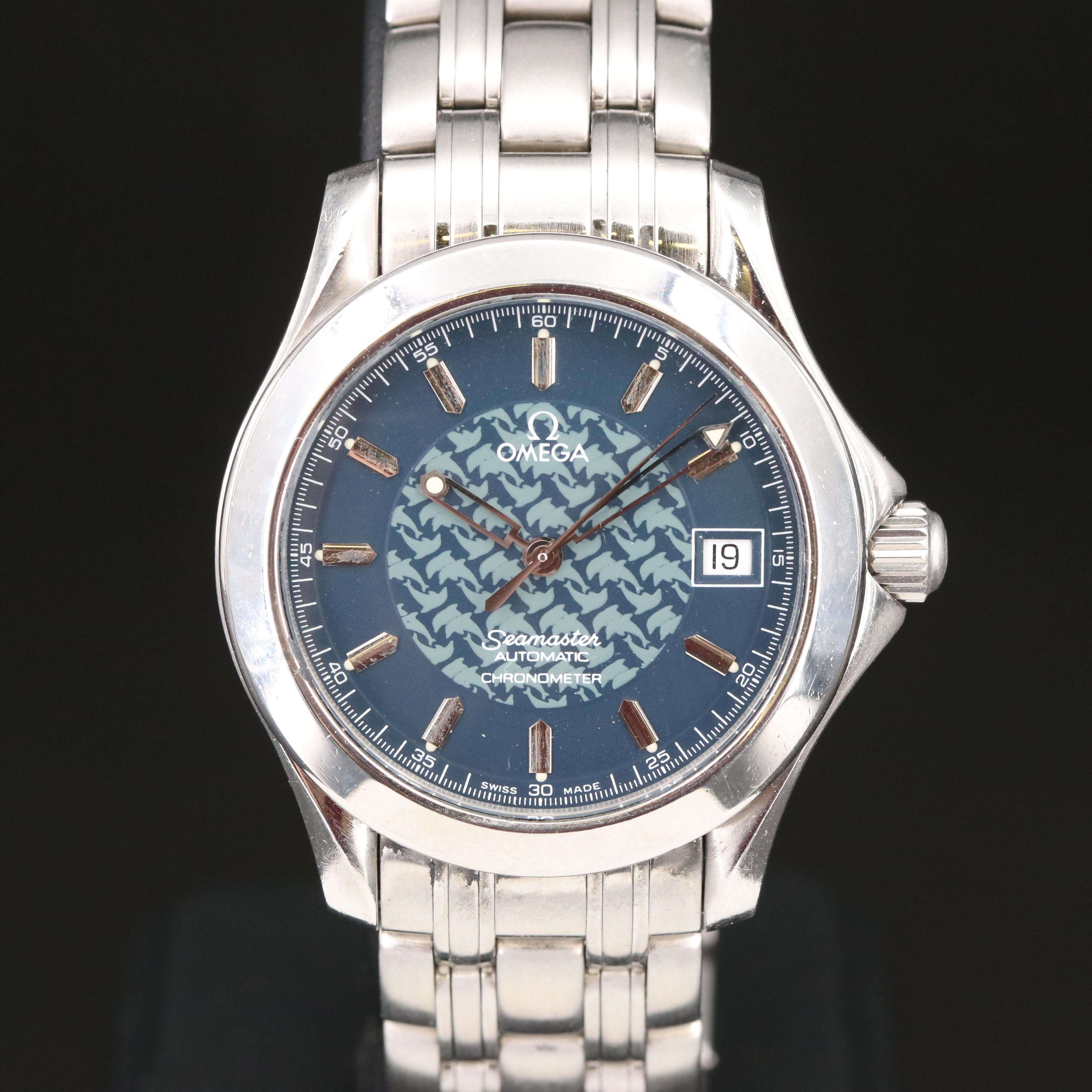 Omega Jacques Mayol 1997 Seamaster Automatic Wristwatch EBTH