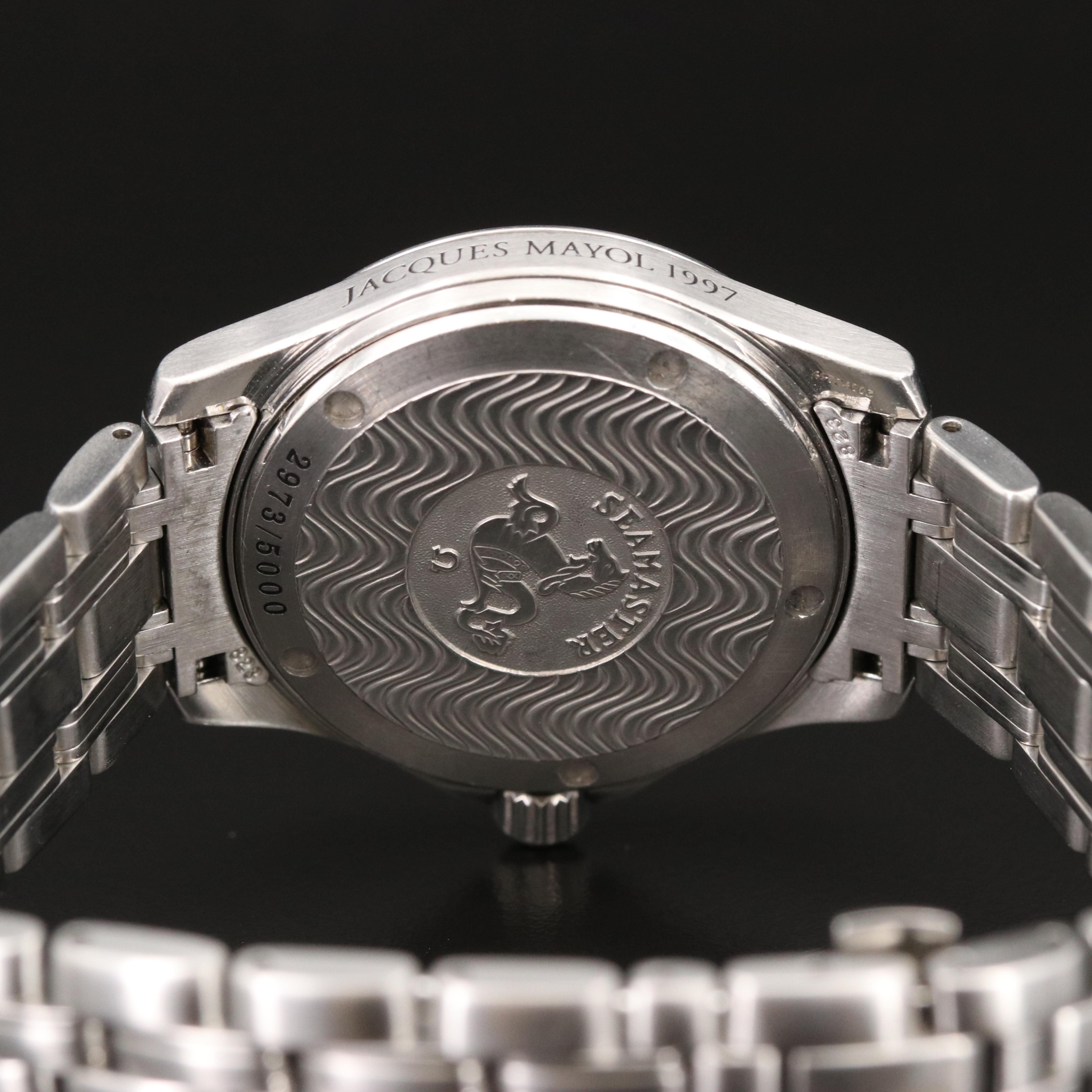 Omega Jacques Mayol 1997 Seamaster Automatic Wristwatch EBTH