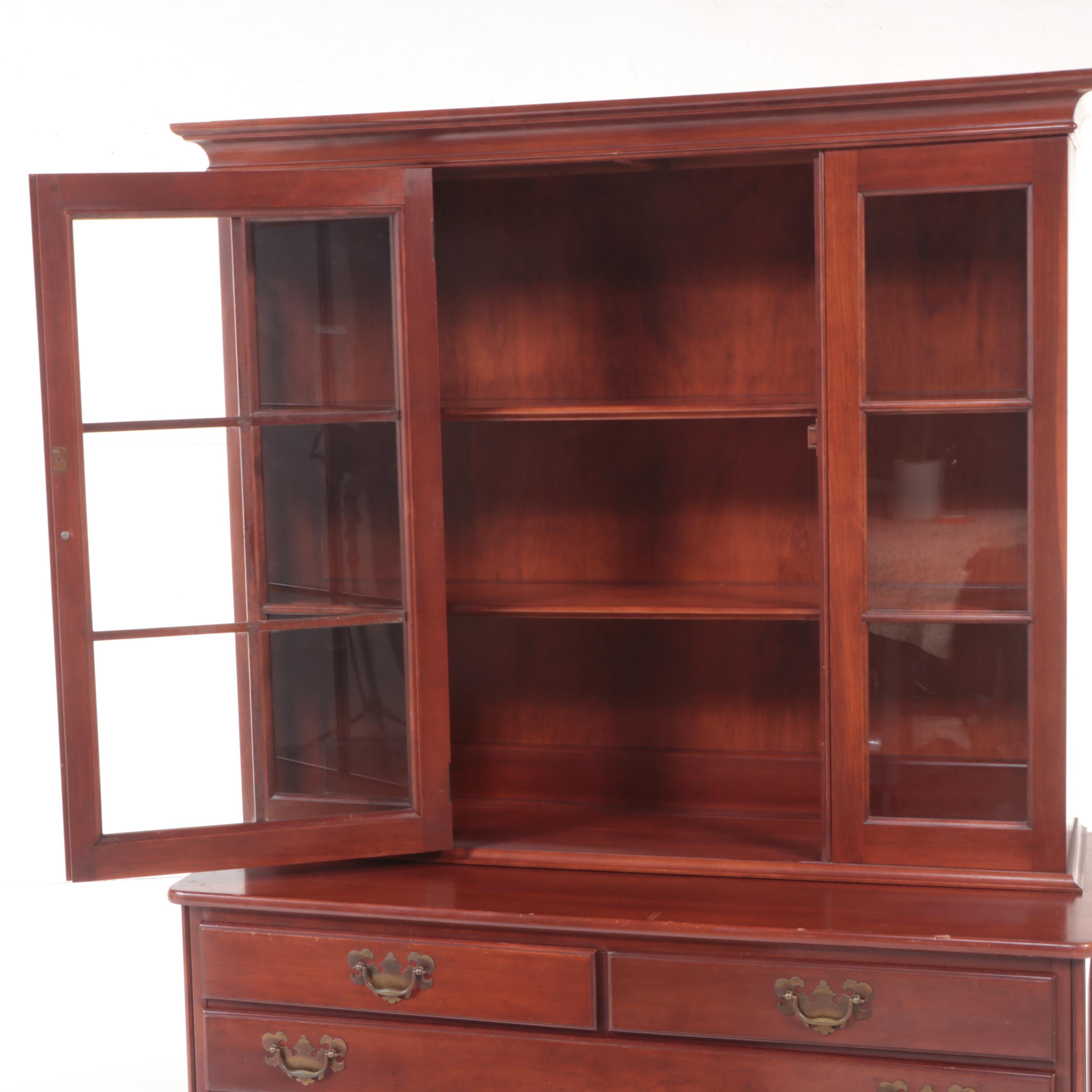 Willett Chippendale Style Cherrywood China Mid20th Century EBTH