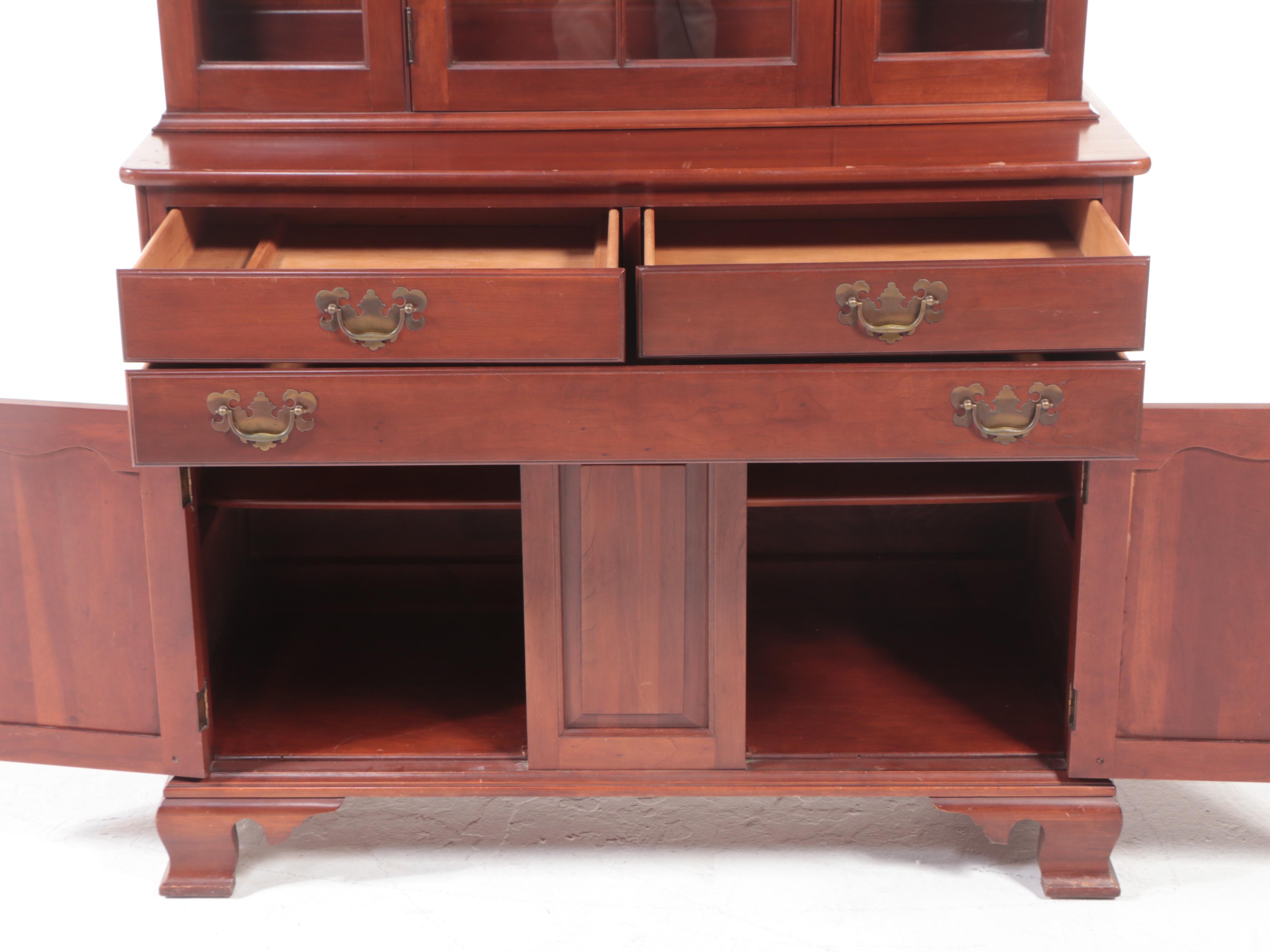 Willett Chippendale Style Cherrywood China Mid20th Century EBTH