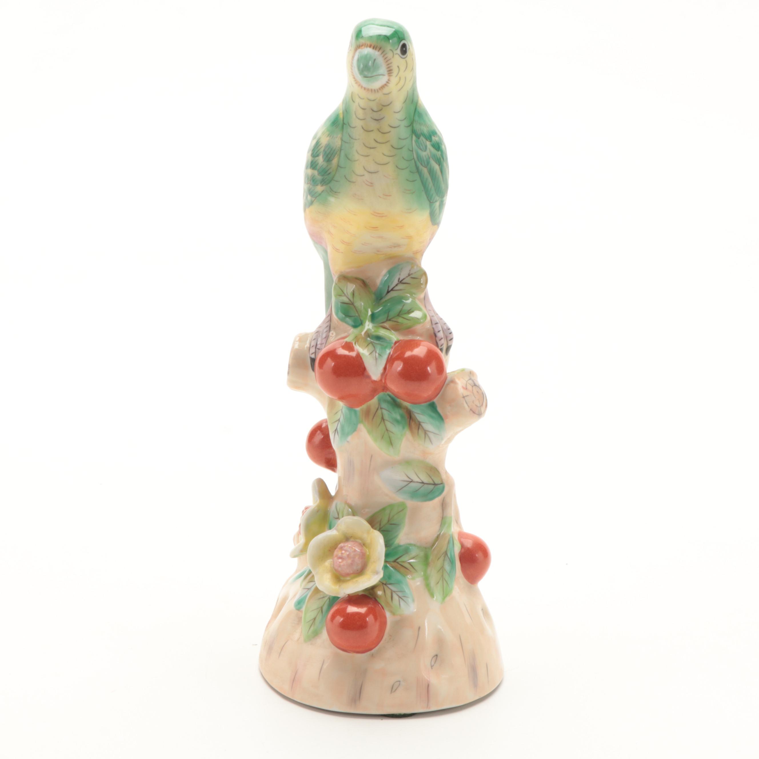 Chelsea House Porcelain Parakeet Figurine EBTH