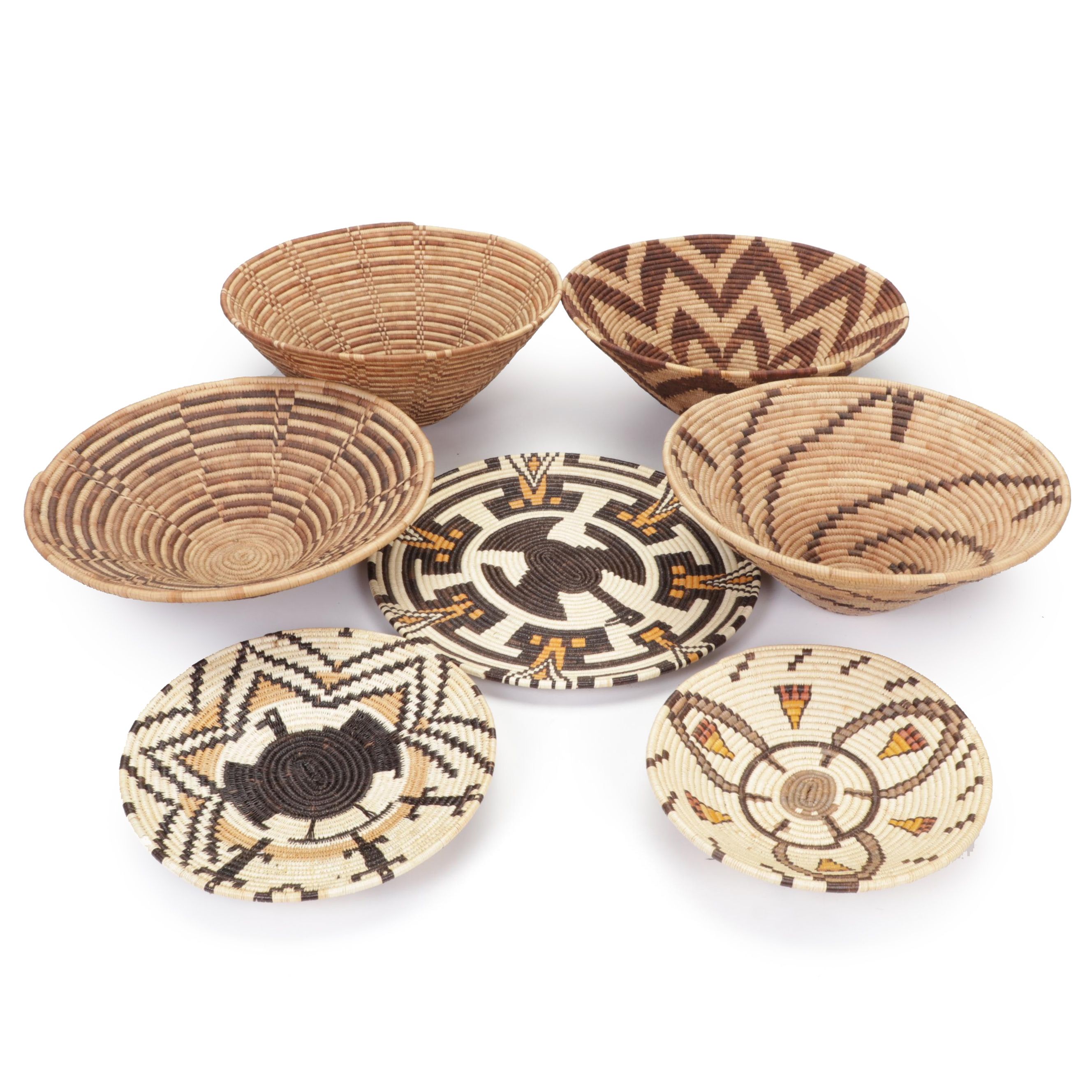 African Handwoven Baskets EBTH