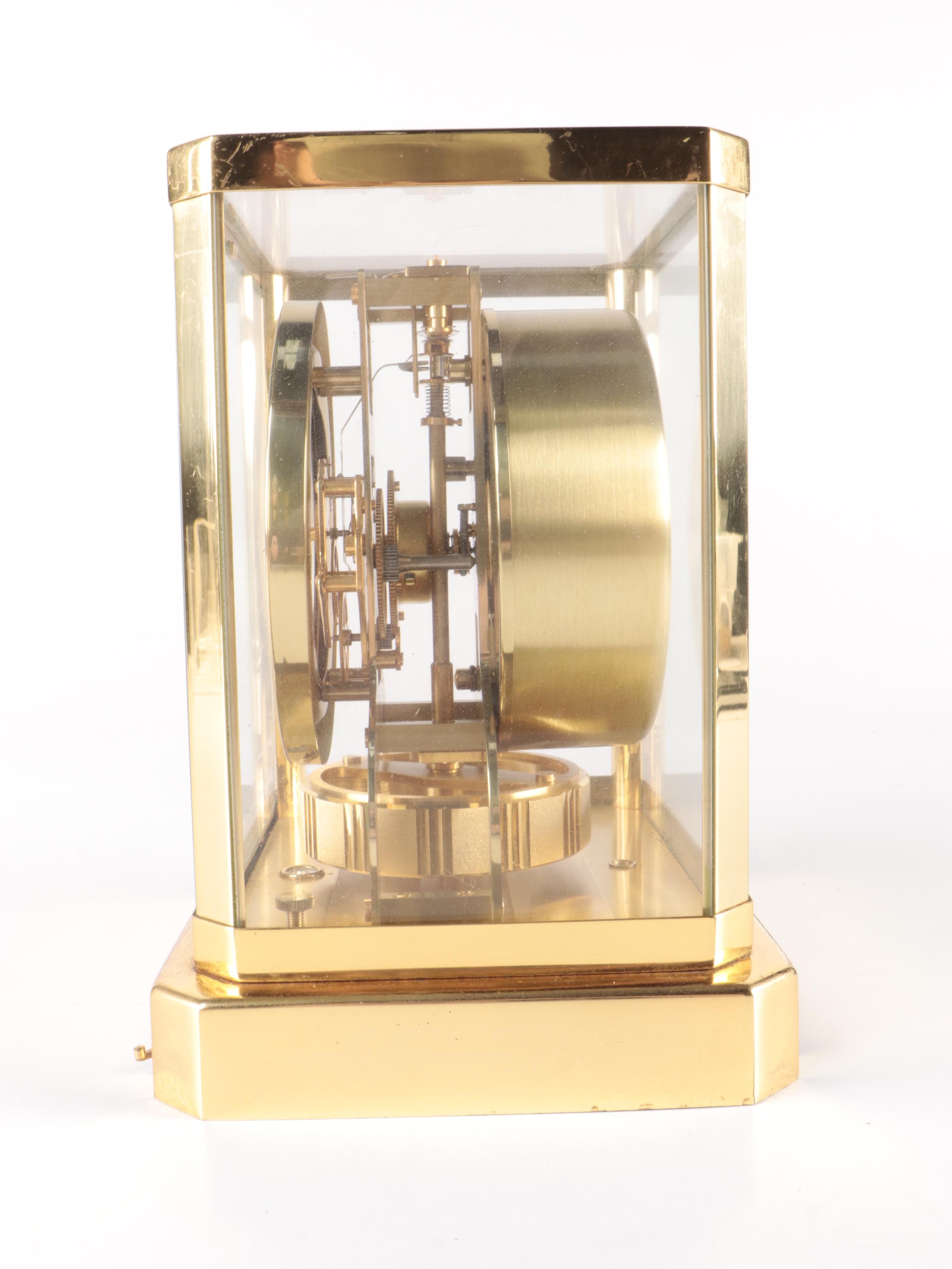 JaegerLeCoultre "Atmos" SelfWinding Perpetual Motion Mantel Clock EBTH