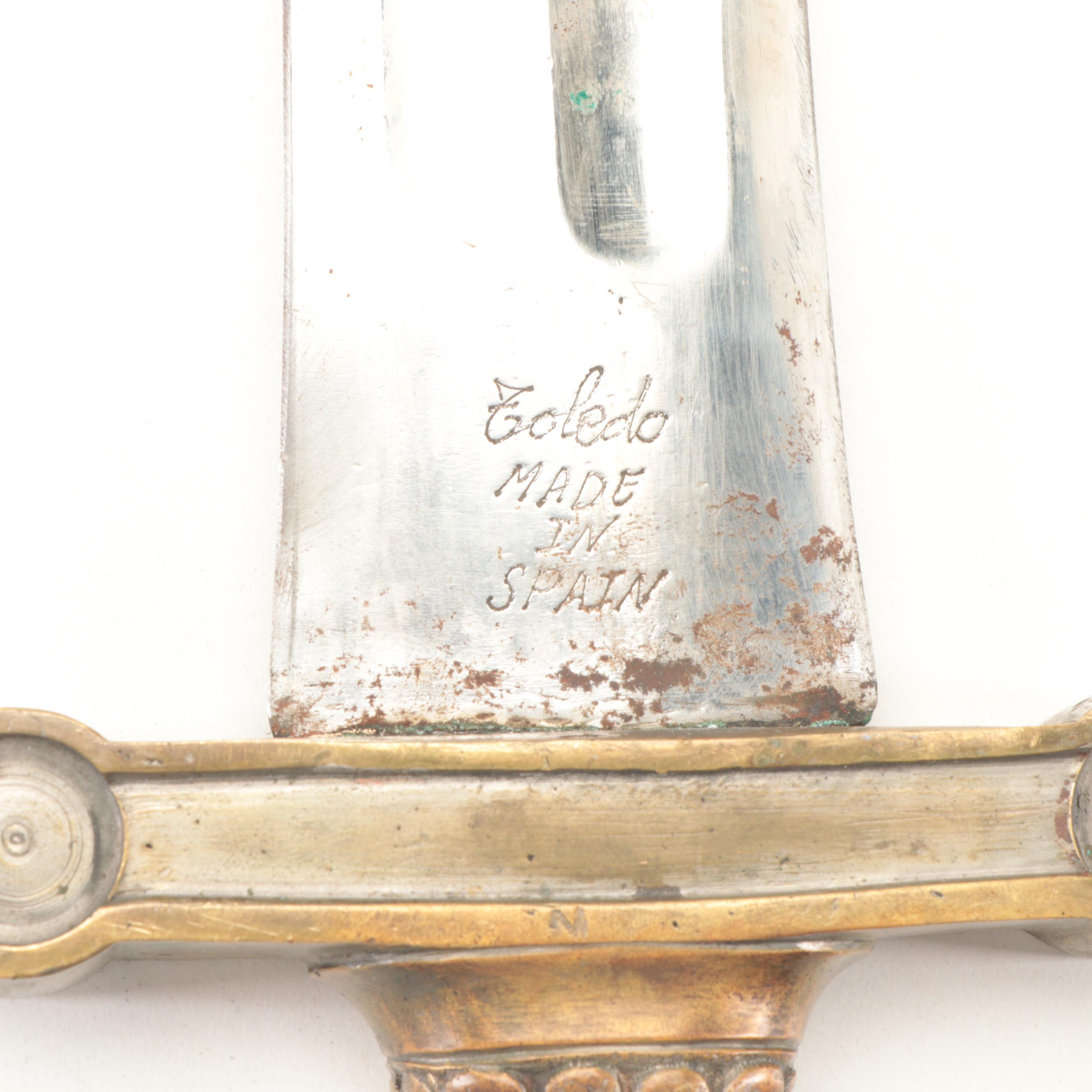 Model 1832 Foot Artillery Sword, Later Copy EBTH