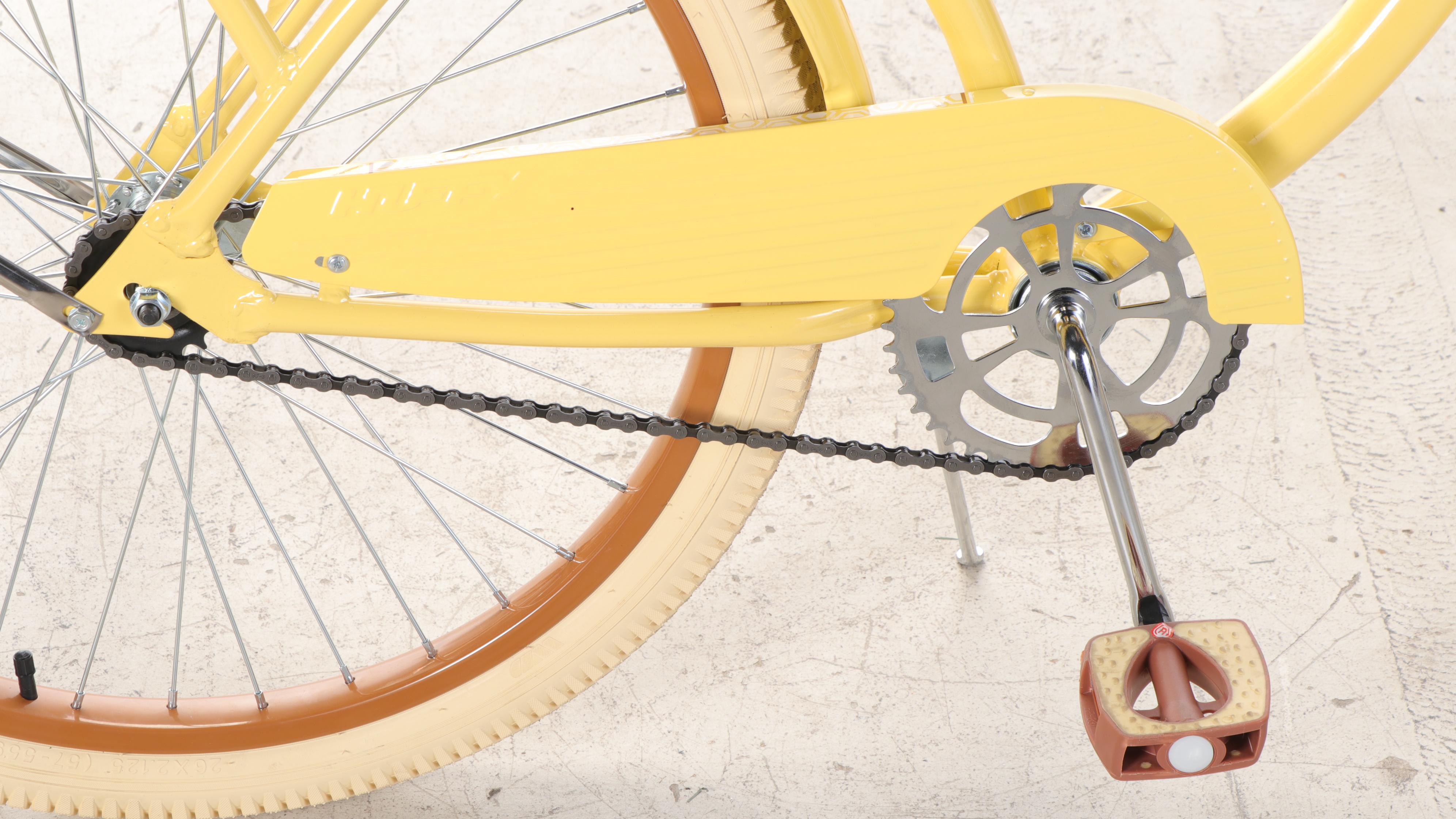 nel lusso yellow bike