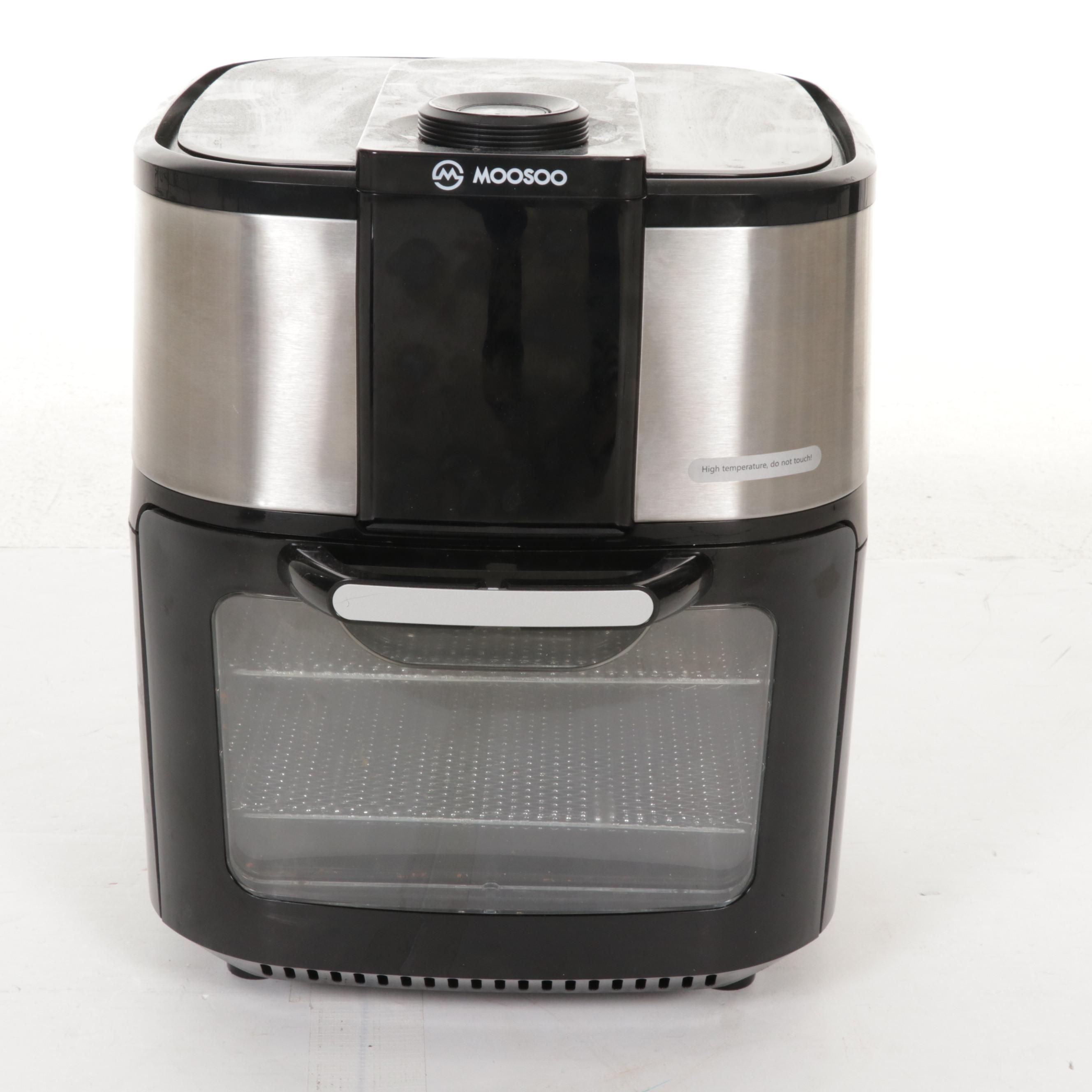 Power Smokeless Grill, Moosoo Air Fryer Oven and Toshiba Microwave Oven EBTH