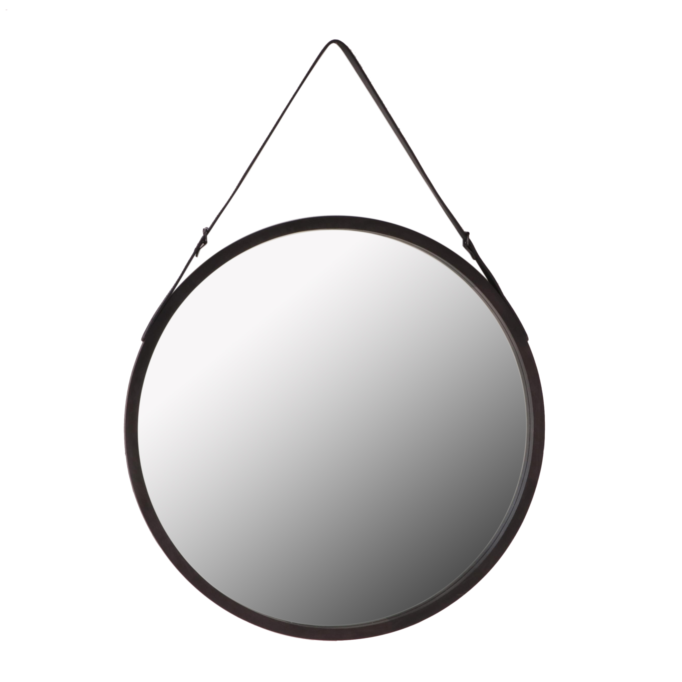 Threshold with Studio McGee Round Wall Mirror with Strap Hanger EBTH