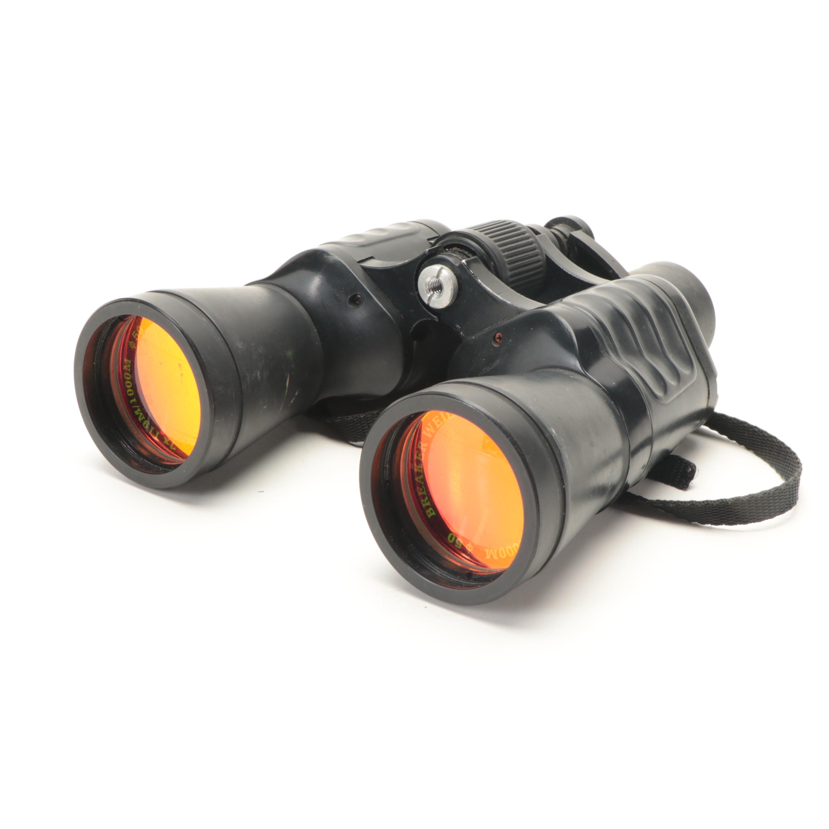 JL Breaker 7x50 Optical and Bushnell 7x35 Sportview Extra Wide Angle Binoculars EBTH