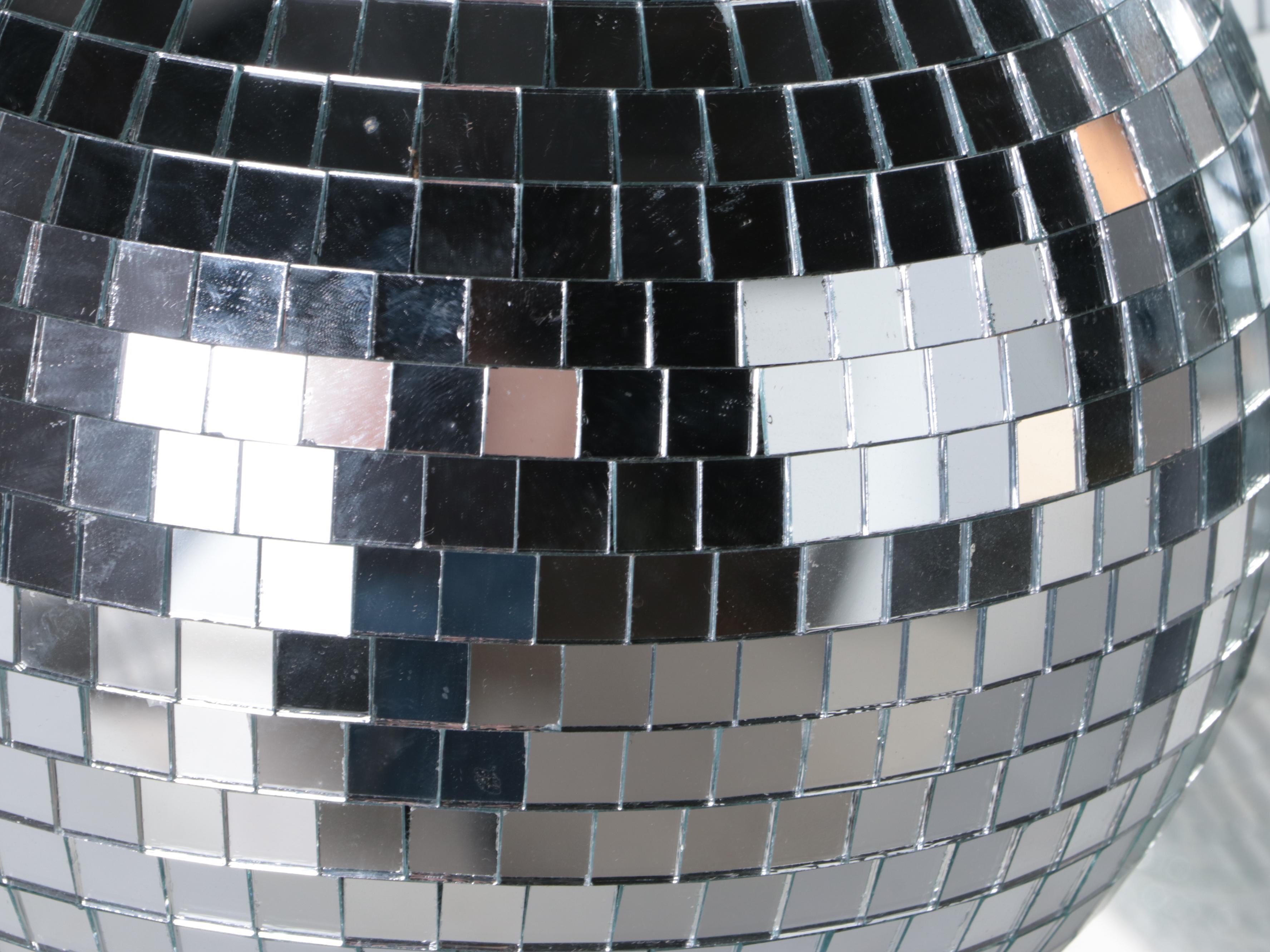 Tabletop Spinning Disco Balls With Hanging Disco Ball EBTH