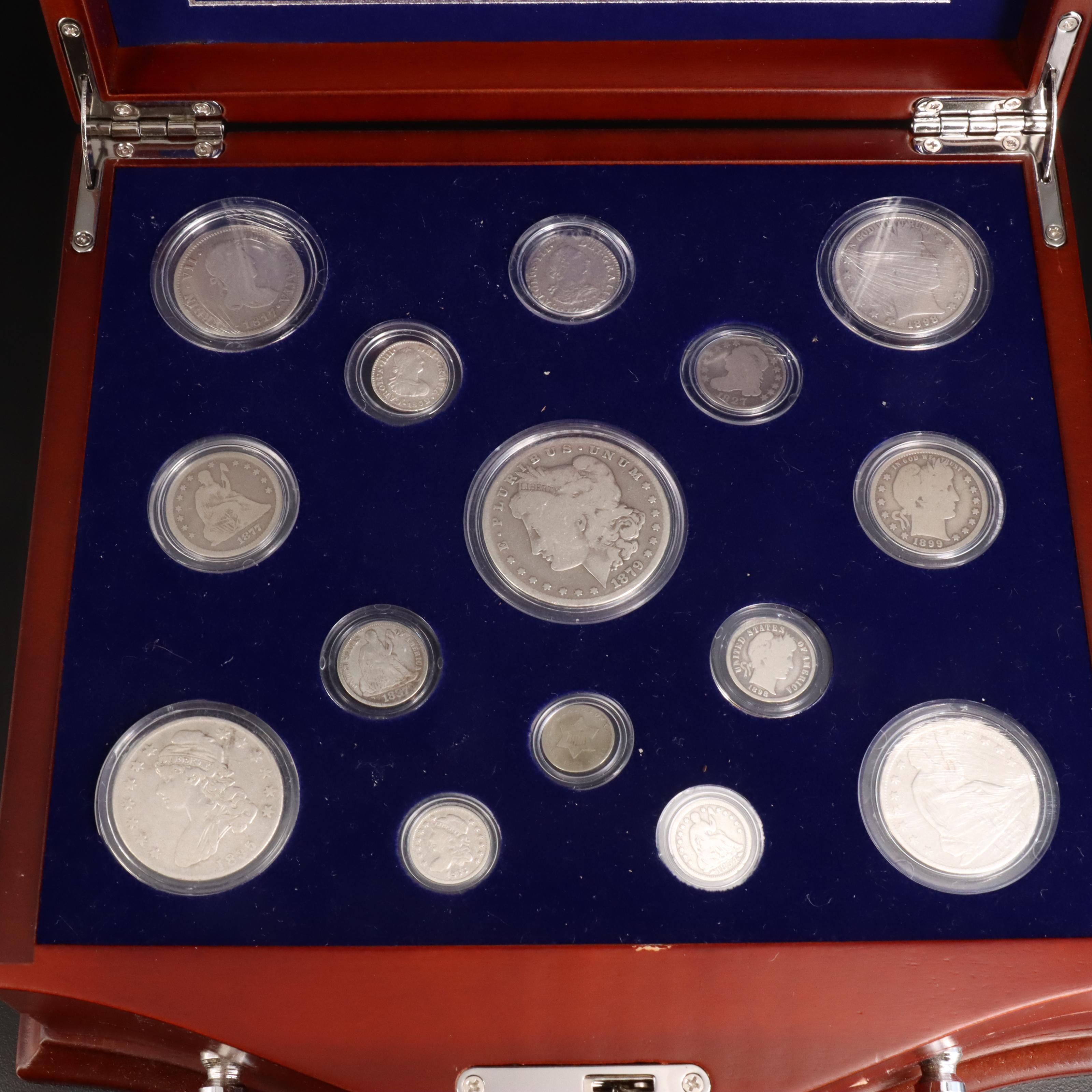 Collection of Fifteen Early American Silver Coins | EBTH